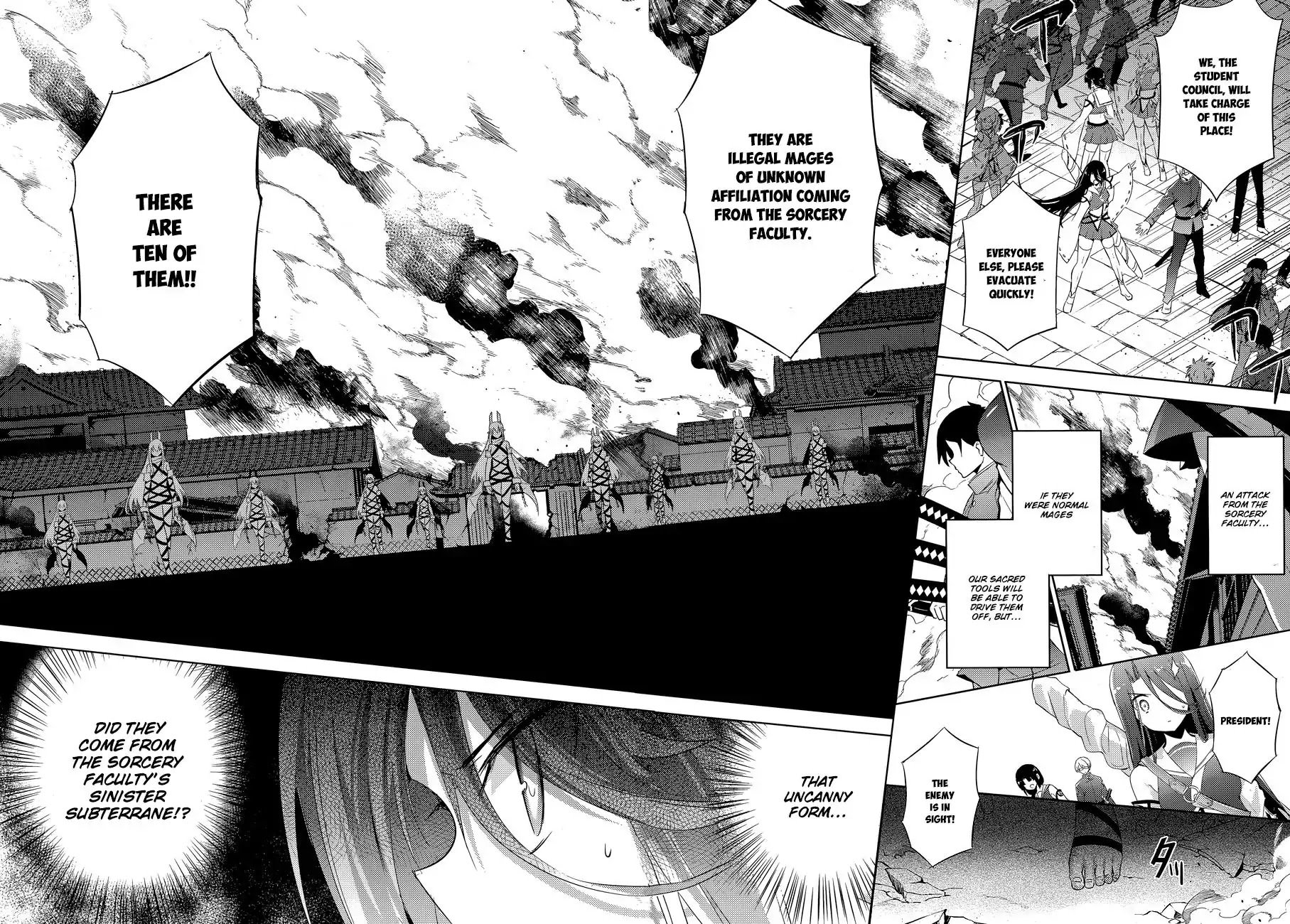 Magika no Kenshi to Shoukan Maou Chapter 35 page 5 - Chapter 35