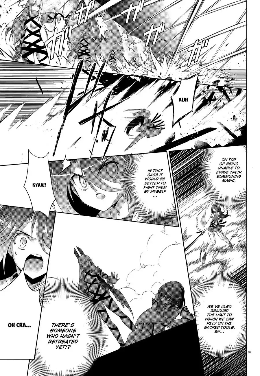 Magika no Kenshi to Shoukan Maou Chapter 35 page 9 - Chapter 35