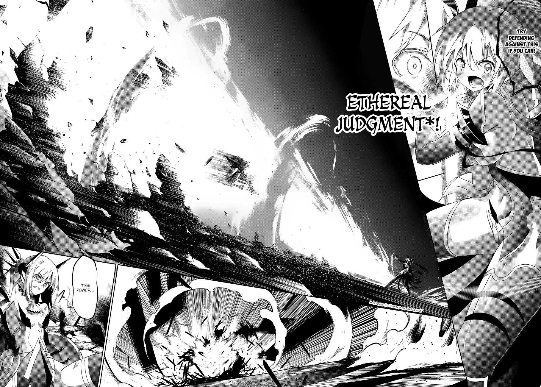 Magika no Kenshi to Shoukan Maou Chapter 36 page 11 - Chapter 36