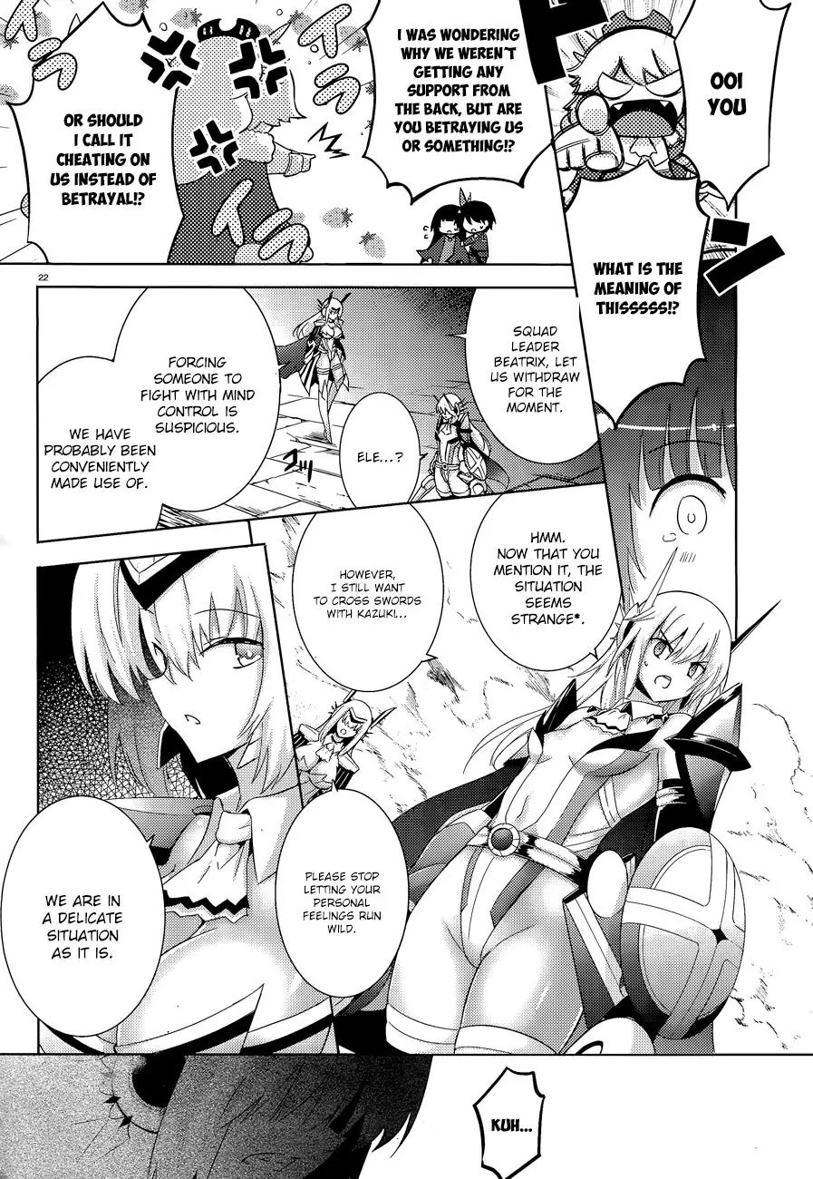 Magika no Kenshi to Shoukan Maou Chapter 37 page 24 - Chapter 37