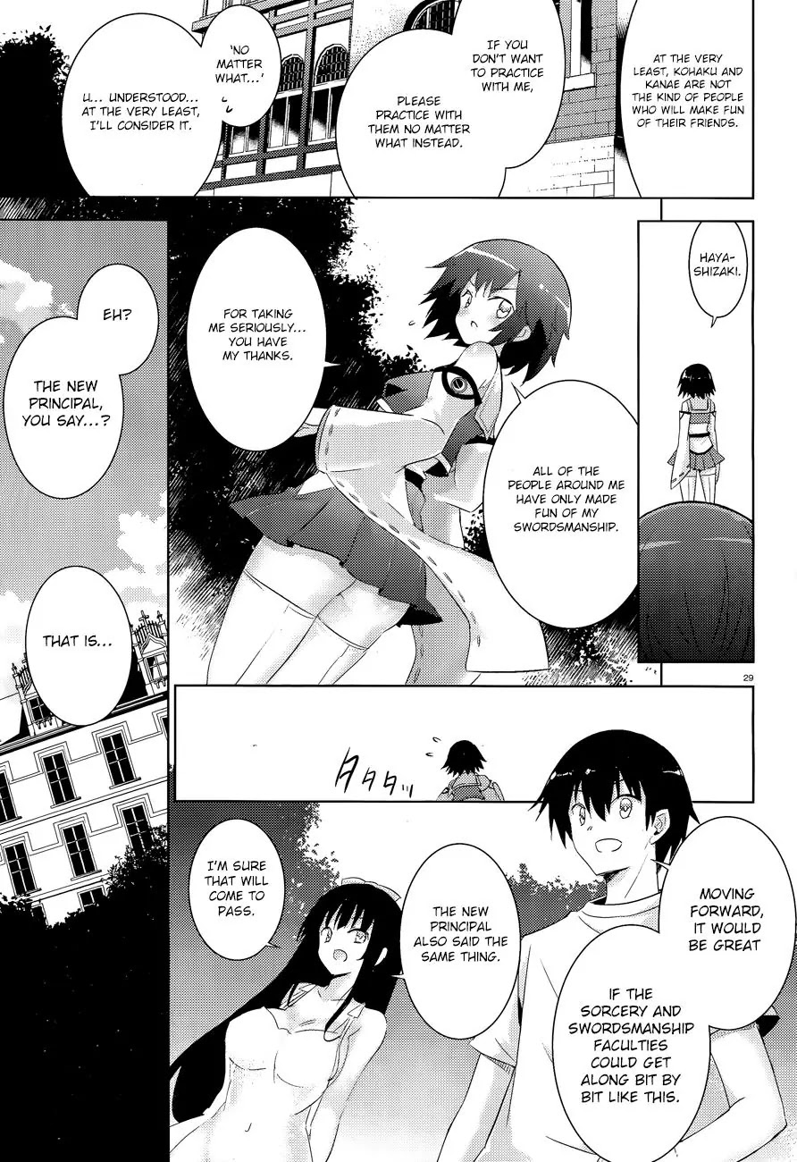 Magika no Kenshi to Shoukan Maou Chapter 38 page 32 - Chapter 38