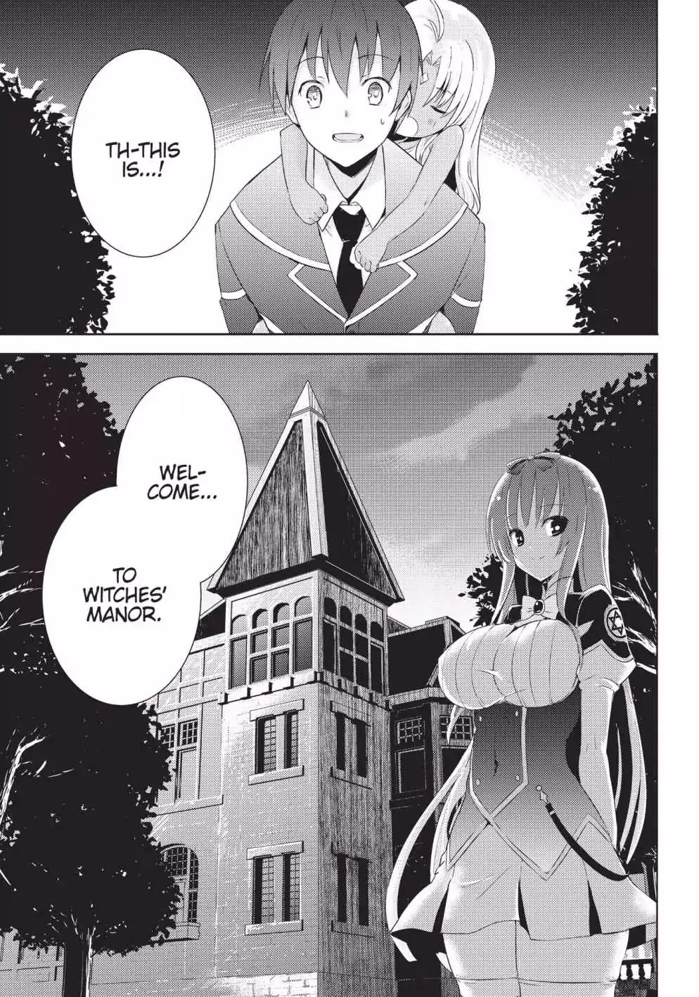 Magika no Kenshi to Shoukan Maou Chapter 4 page 1 - Chapter 4
