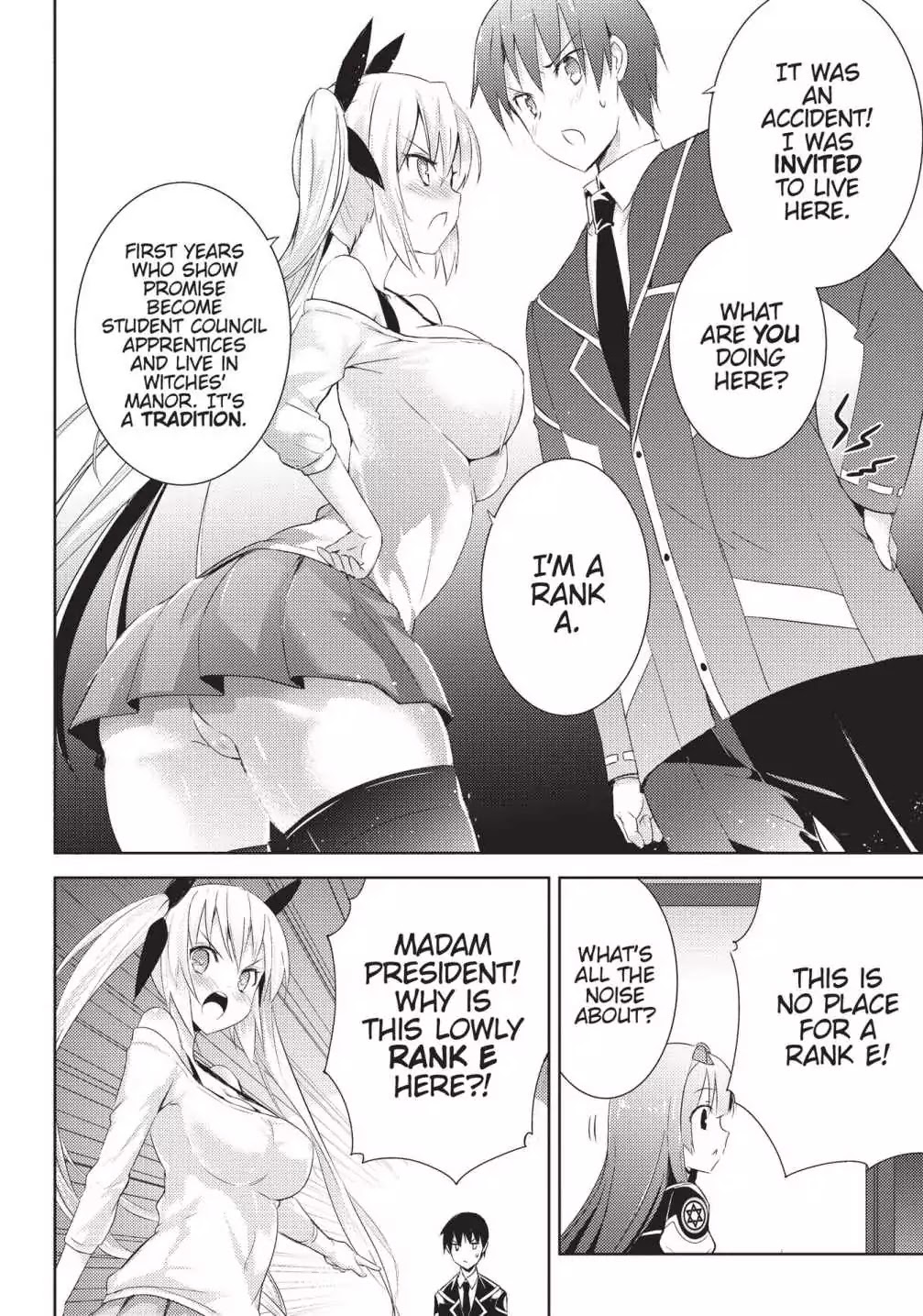 Magika no Kenshi to Shoukan Maou Chapter 4 page 10 - Chapter 4