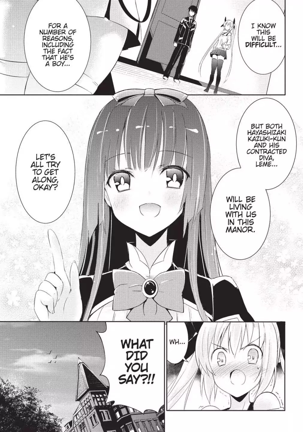 Magika no Kenshi to Shoukan Maou Chapter 4 page 11 - Chapter 4