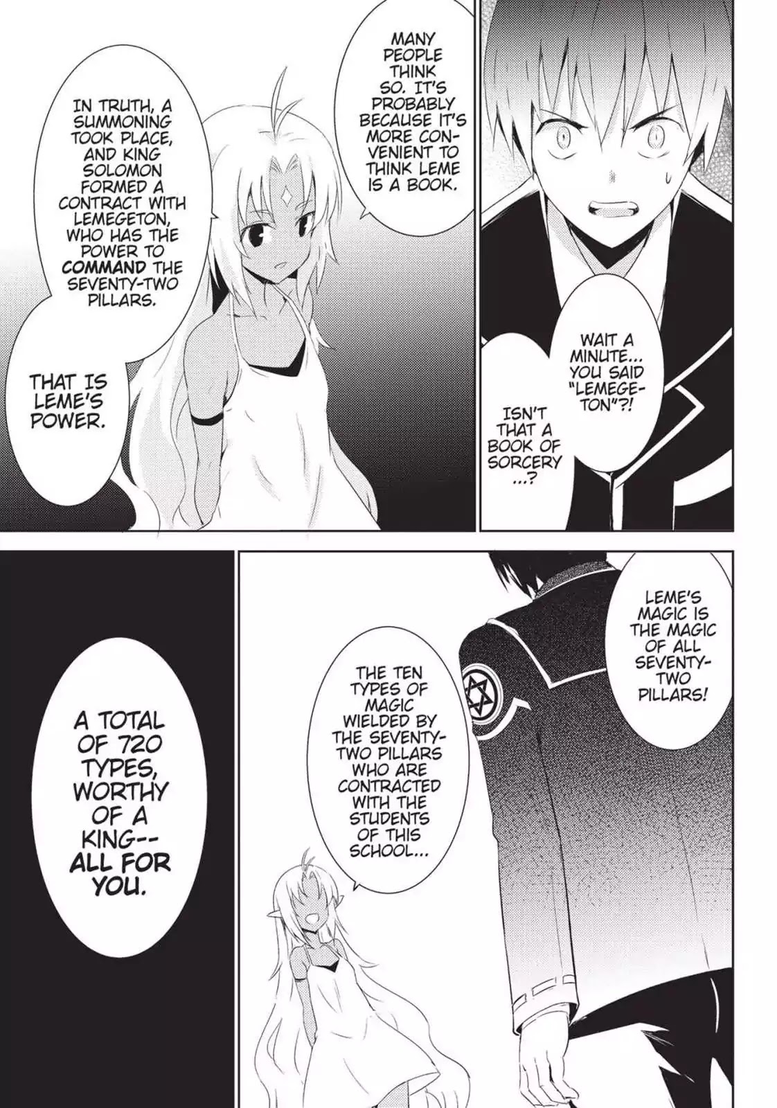Magika no Kenshi to Shoukan Maou Chapter 4 page 21 - Chapter 4