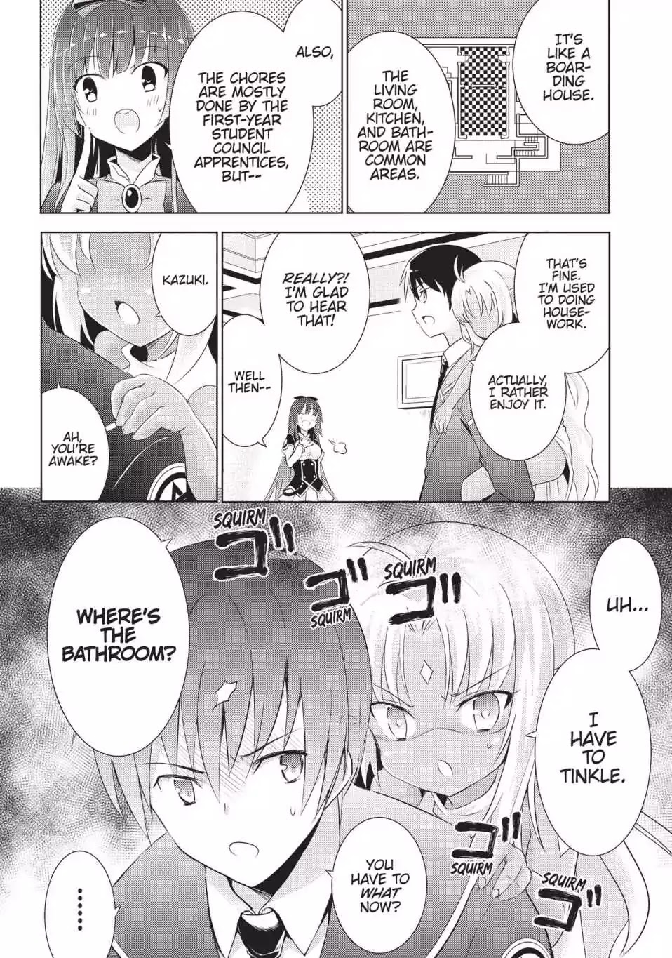 Magika no Kenshi to Shoukan Maou Chapter 4 page 4 - Chapter 4