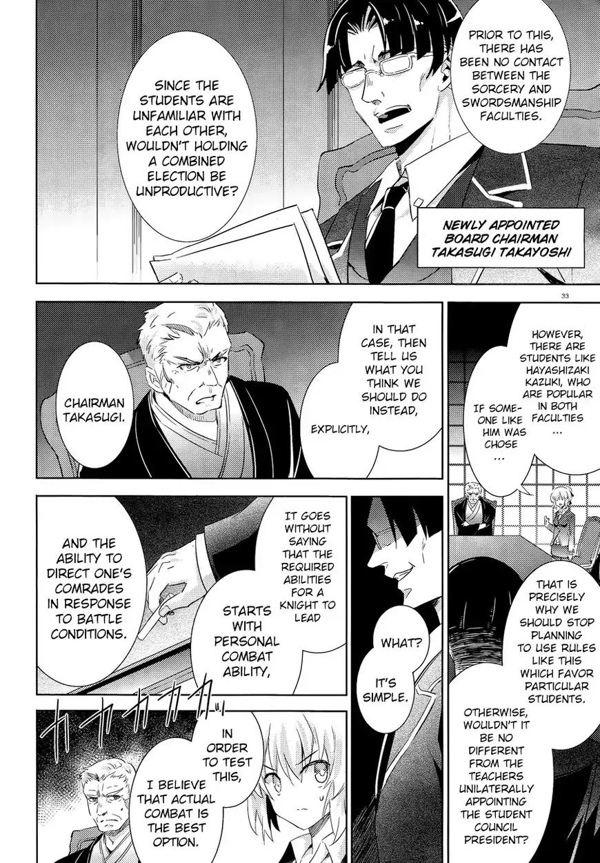 Magika no Kenshi to Shoukan Maou Chapter 41 page 36 - Chapter 41