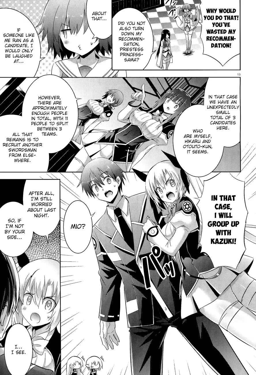 Magika no Kenshi to Shoukan Maou Chapter 42 page 16 - Chapter 42