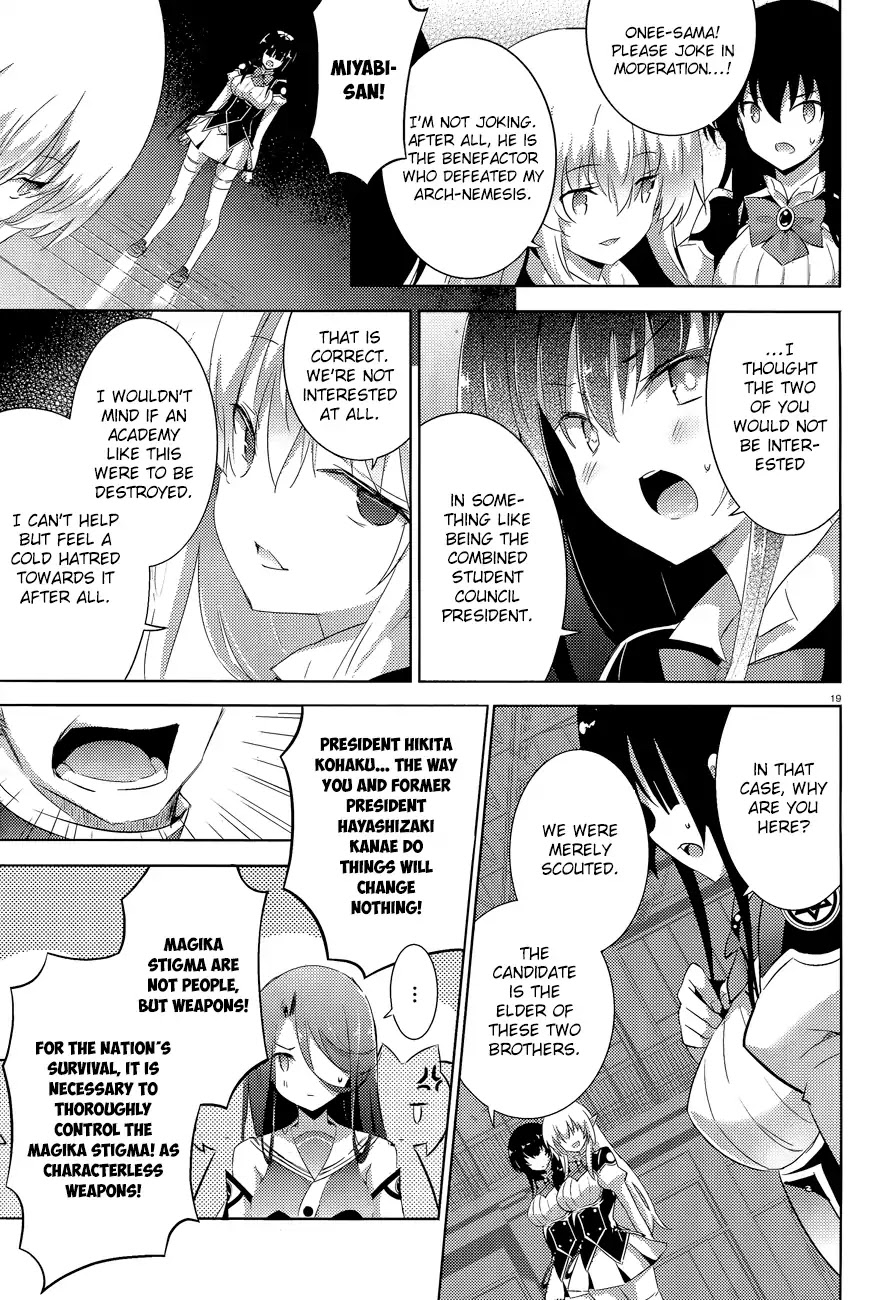 Magika no Kenshi to Shoukan Maou Chapter 42 page 22 - Chapter 42