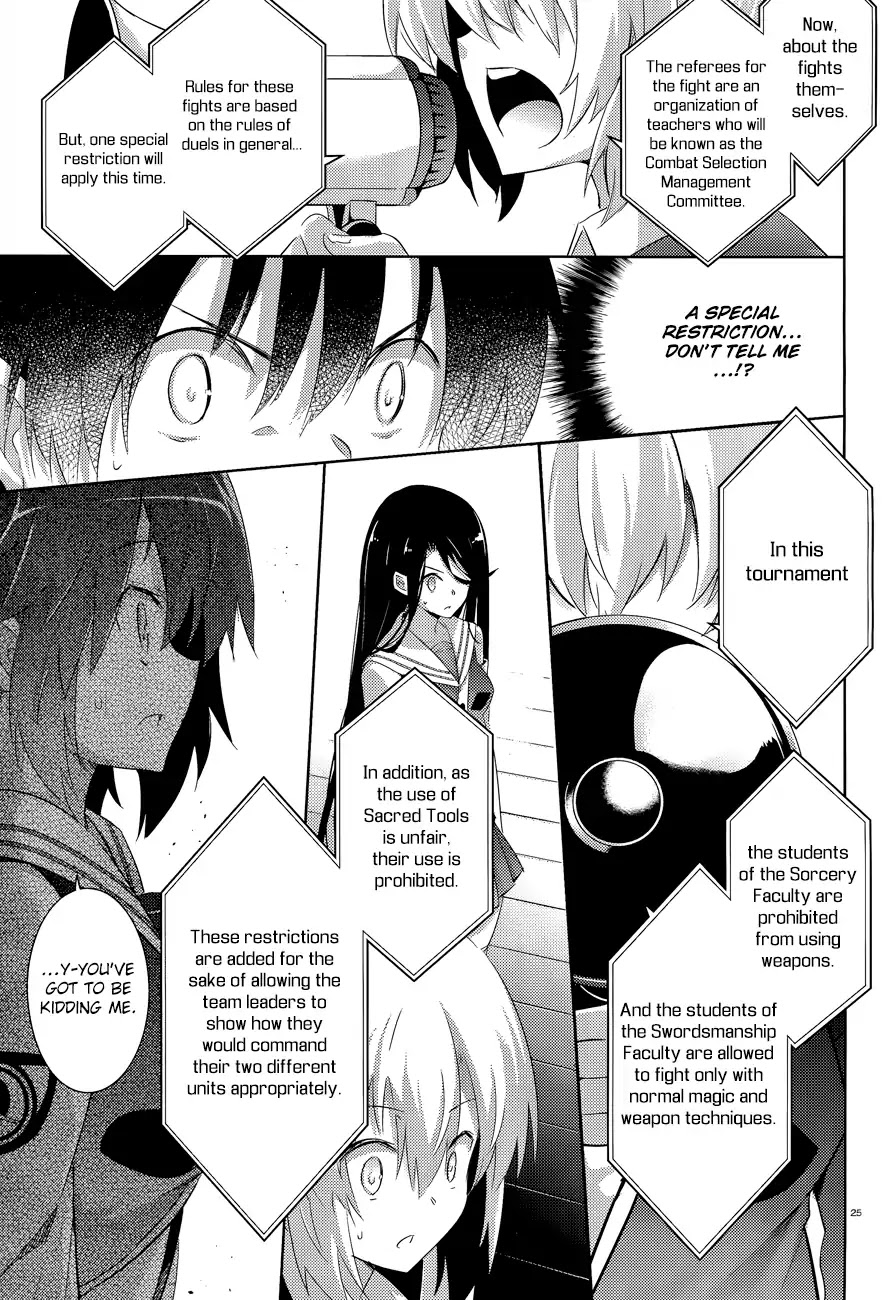 Magika no Kenshi to Shoukan Maou Chapter 42 page 28 - Chapter 42