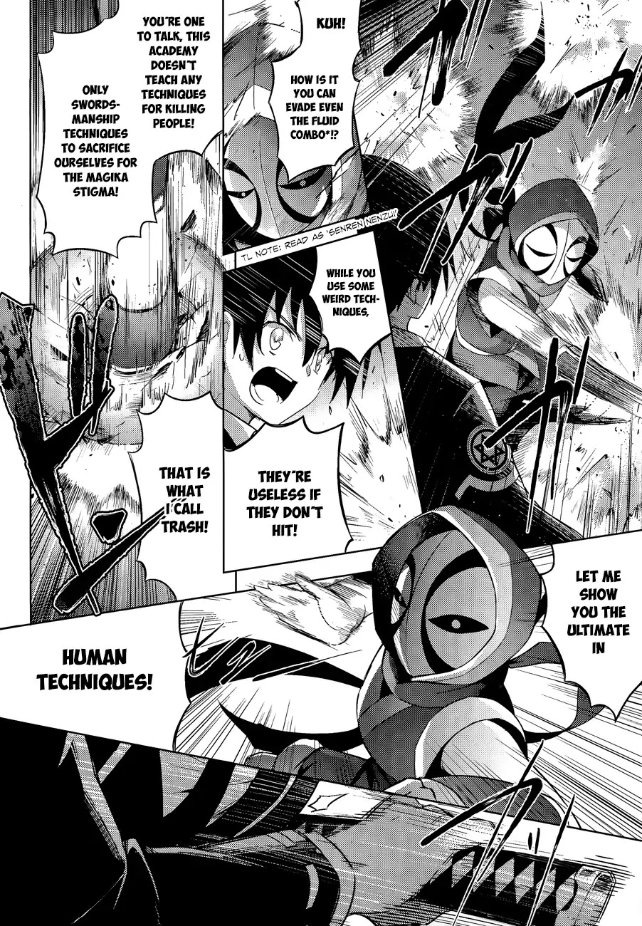 Magika no Kenshi to Shoukan Maou Chapter 43 page 29 - Chapter 43