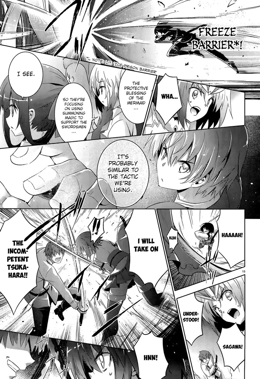 Magika no Kenshi to Shoukan Maou Chapter 45 page 18 - Chapter 45