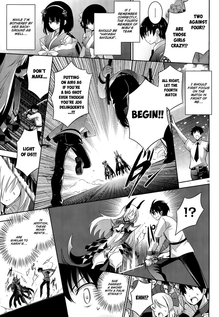 Magika no Kenshi to Shoukan Maou Chapter 46 page 18 - Chapter 46