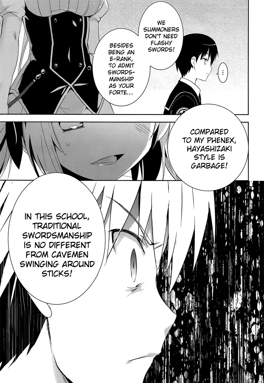 Magika no Kenshi to Shoukan Maou Chapter 5 page 33 - Chapter 5