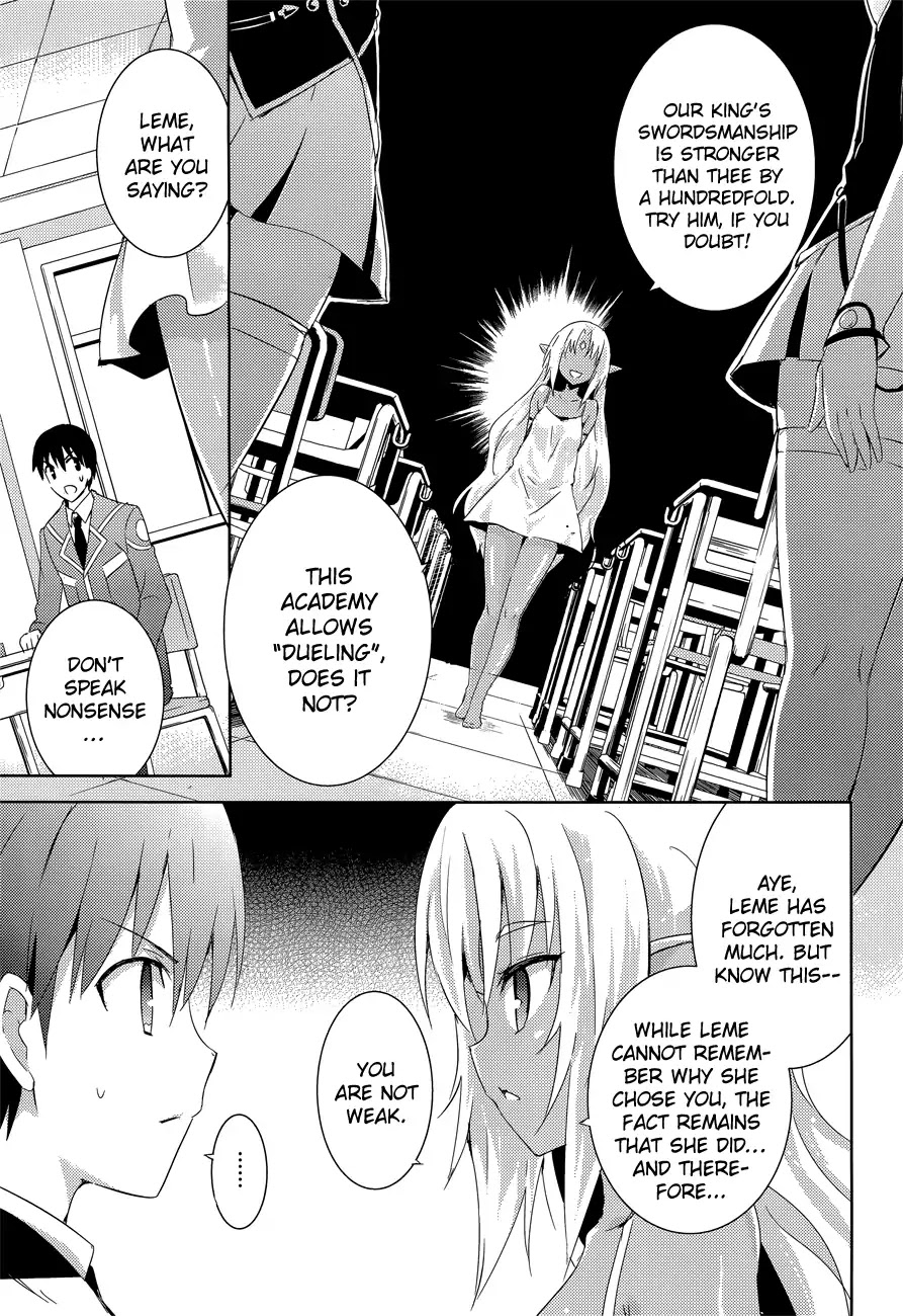 Magika no Kenshi to Shoukan Maou Chapter 5 page 35 - Chapter 5