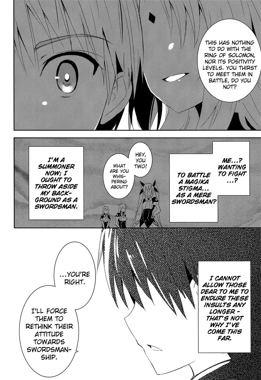 Magika no Kenshi to Shoukan Maou Chapter 5 page 36 - Chapter 5