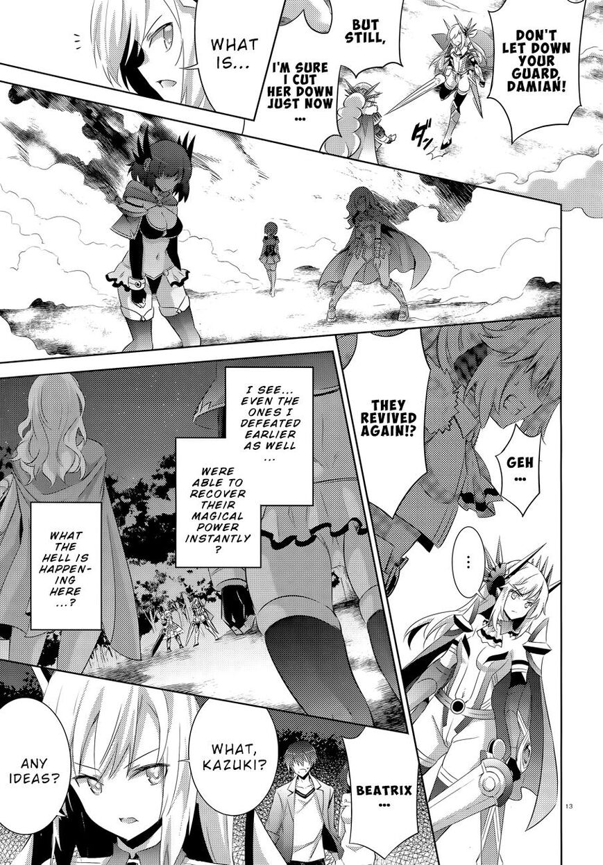 Magika no Kenshi to Shoukan Maou Chapter 52 page 14 - Chapter 52