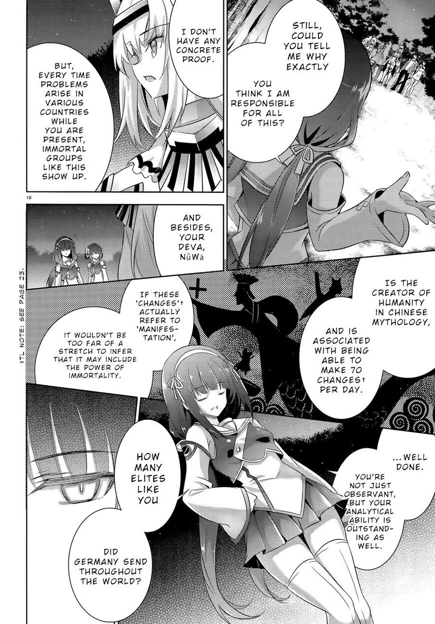 Magika no Kenshi to Shoukan Maou Chapter 52 page 19 - Chapter 52