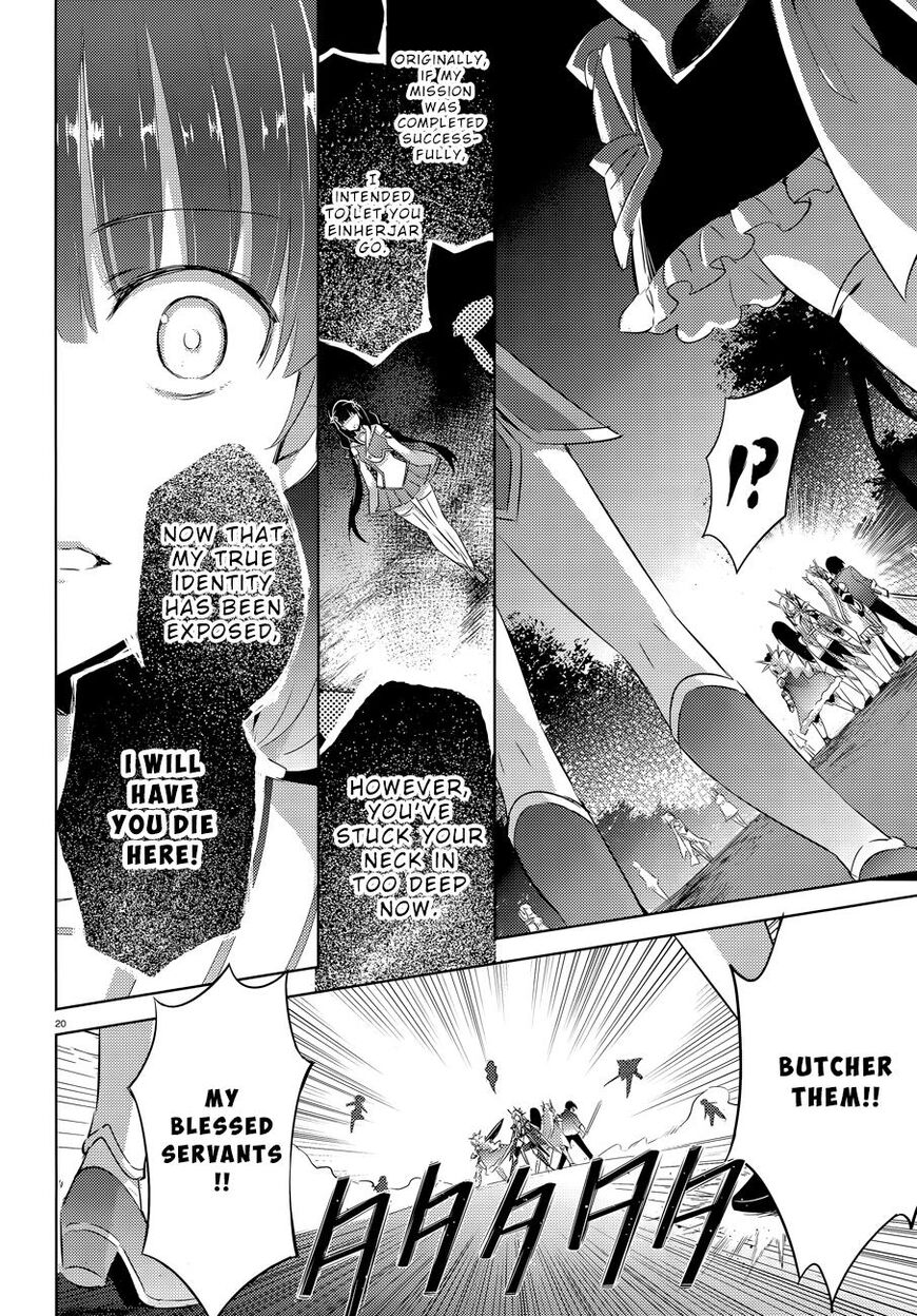 Magika no Kenshi to Shoukan Maou Chapter 52 page 21 - Chapter 52