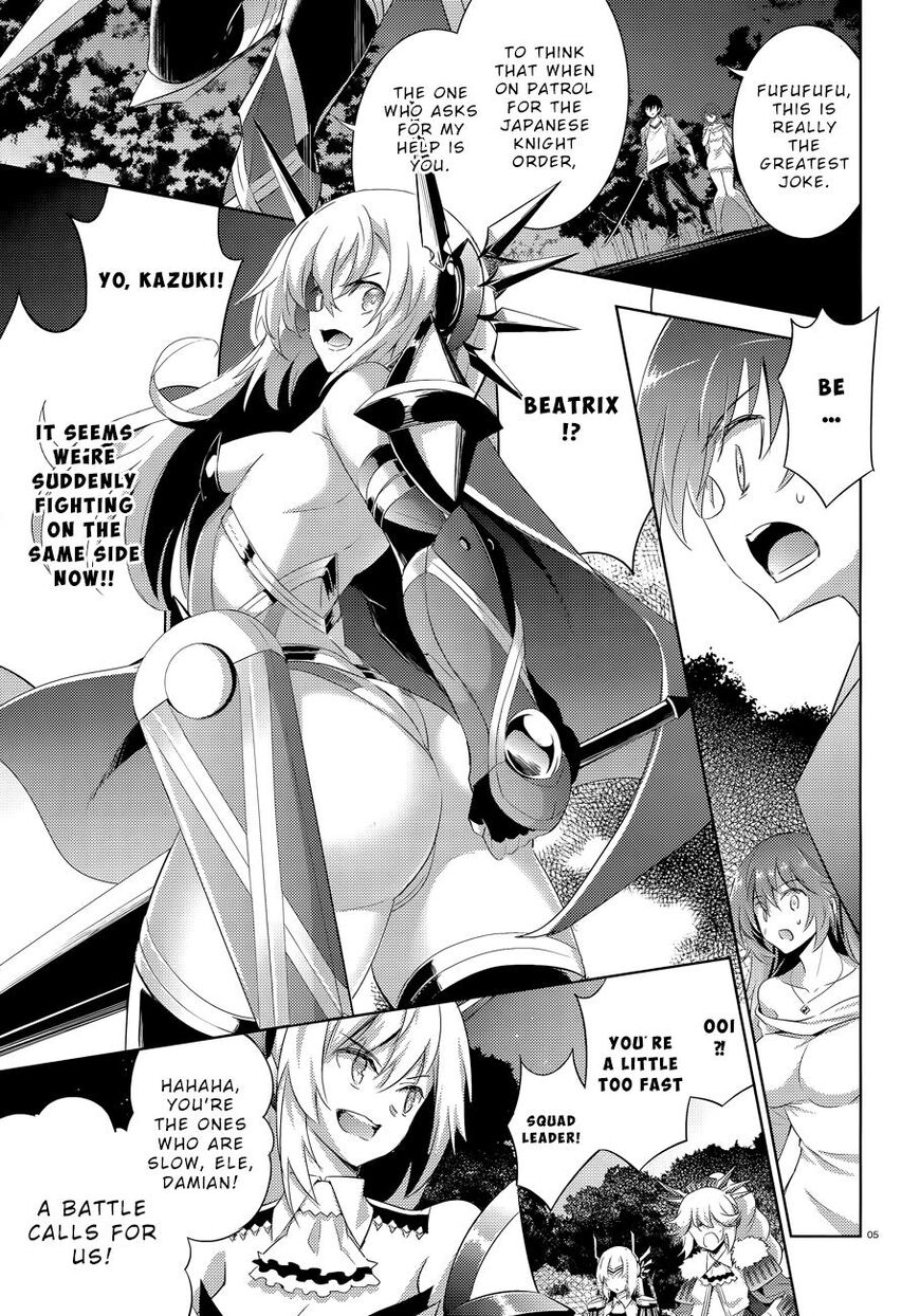 Magika no Kenshi to Shoukan Maou Chapter 52 page 6 - Chapter 52