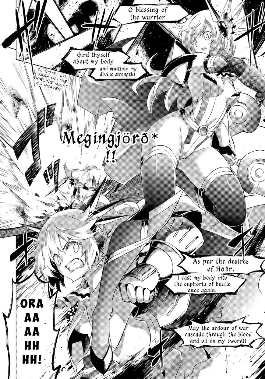 Magika no Kenshi to Shoukan Maou Chapter 52 page 9 - Chapter 52