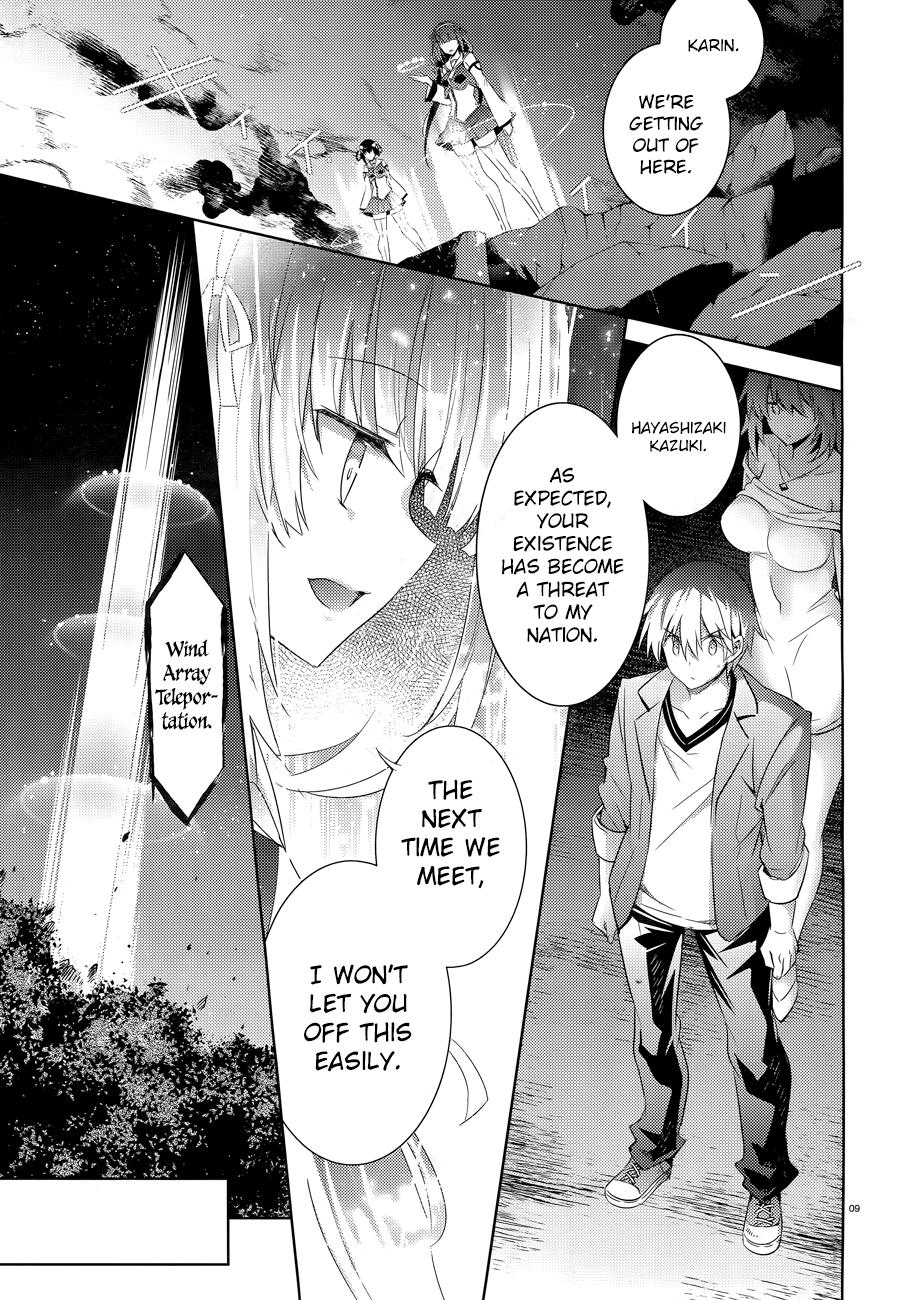 Magika no Kenshi to Shoukan Maou Chapter 53 page 8 - Chapter 53