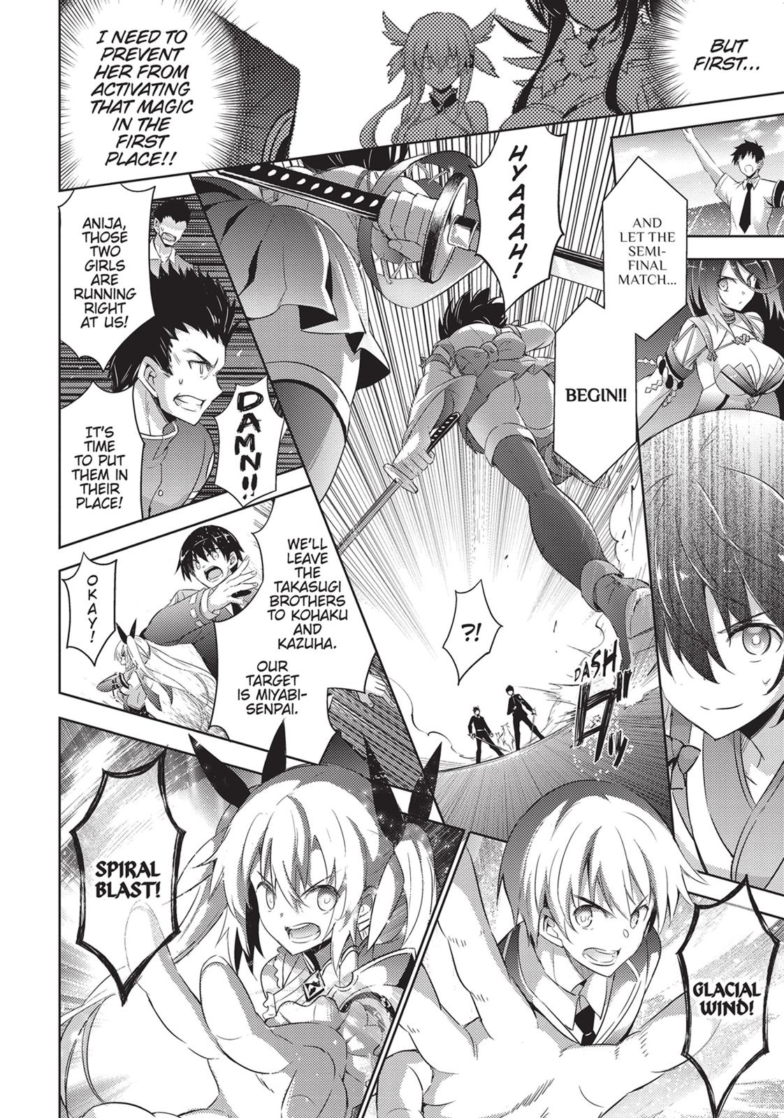 Magika no Kenshi to Shoukan Maou Chapter 54 page 10 - Chapter 54