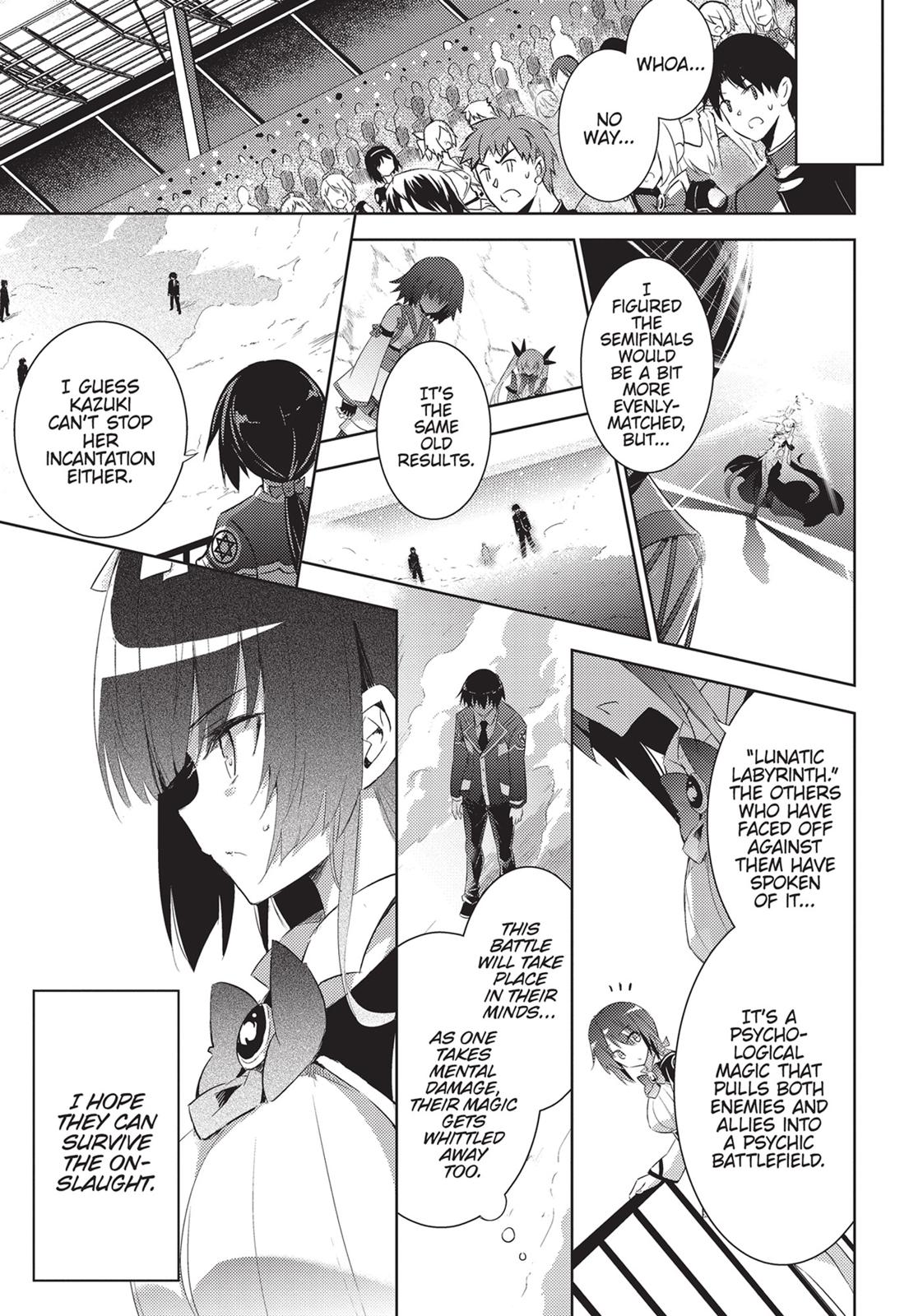 Magika no Kenshi to Shoukan Maou Chapter 54 page 15 - Chapter 54