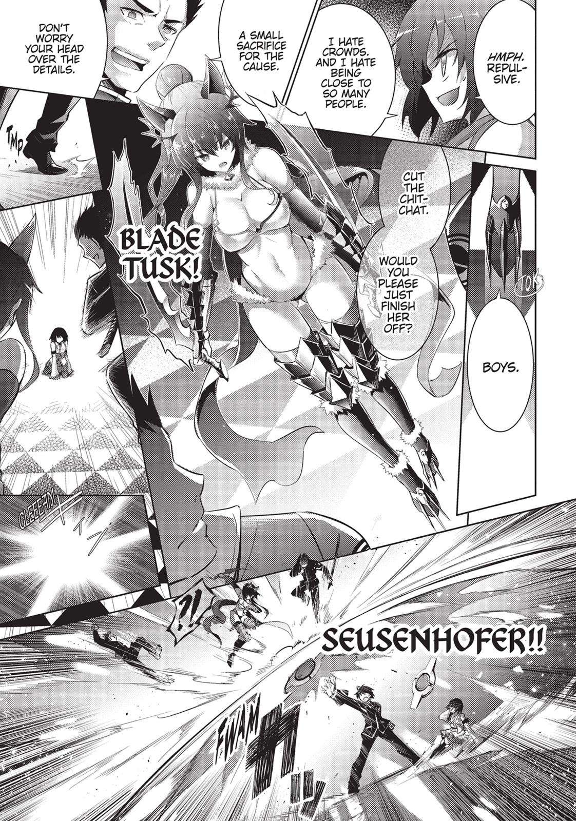 Magika no Kenshi to Shoukan Maou Chapter 54 page 17 - Chapter 54