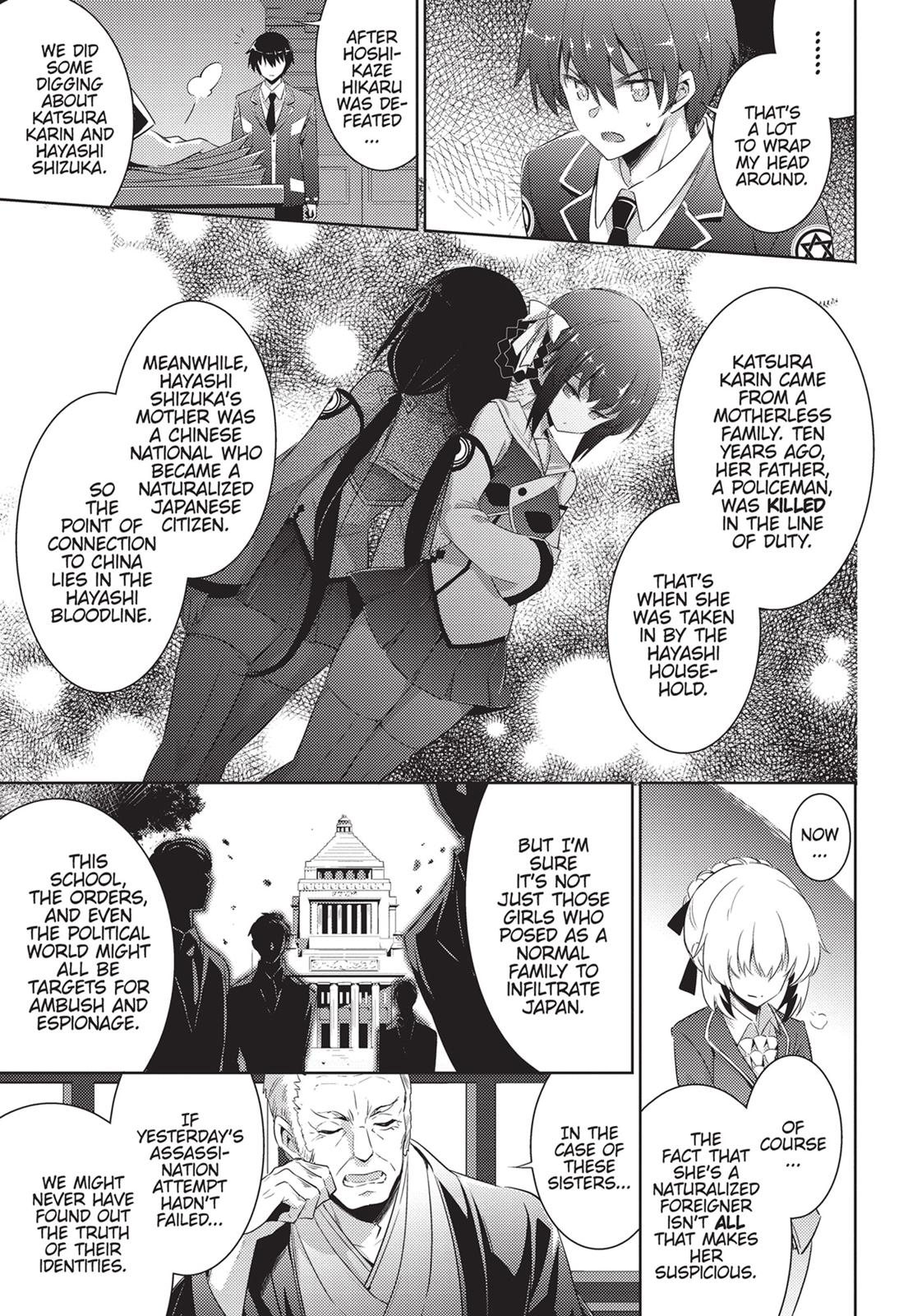Magika no Kenshi to Shoukan Maou Chapter 54 page 3 - Chapter 54