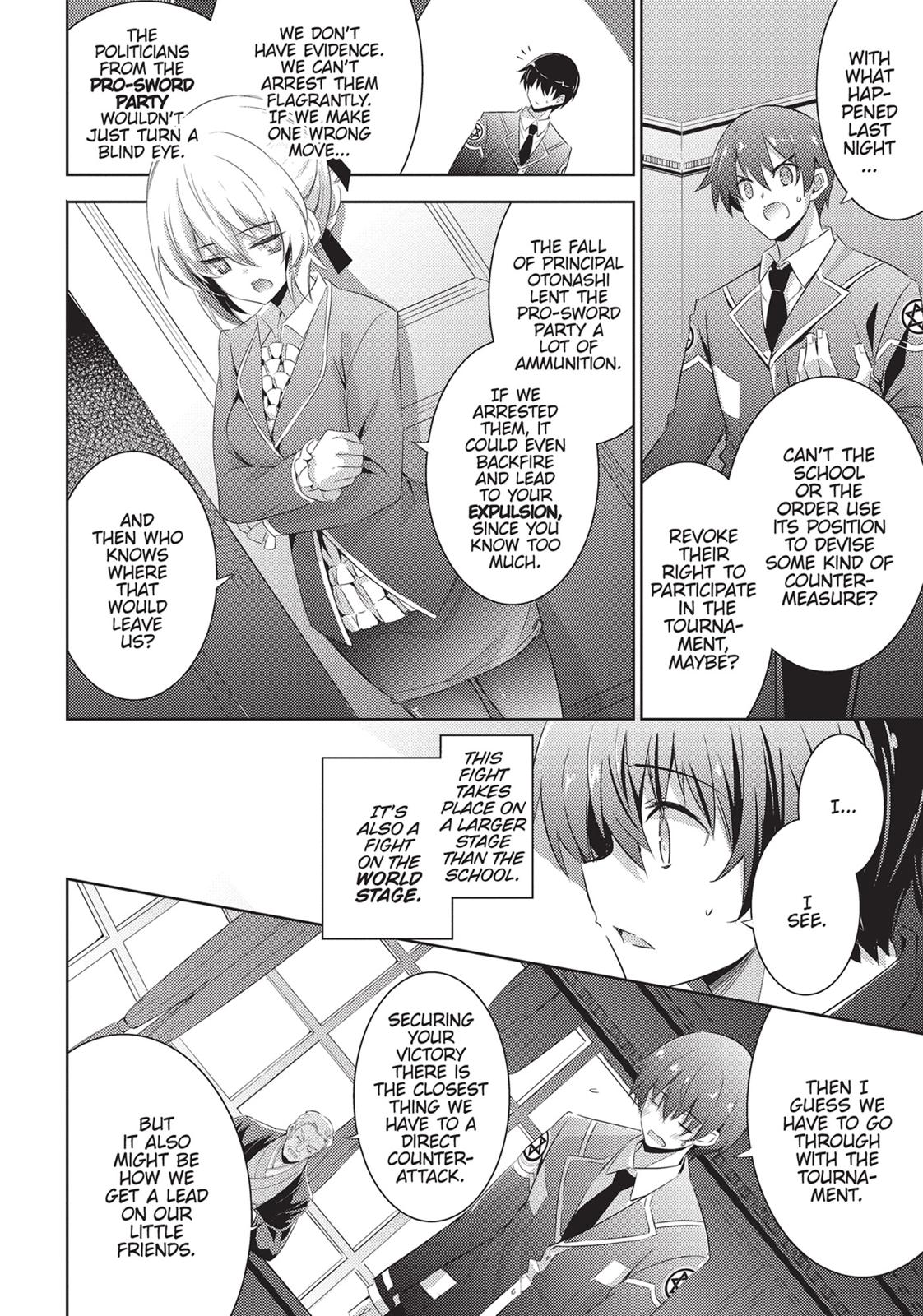 Magika no Kenshi to Shoukan Maou Chapter 54 page 4 - Chapter 54