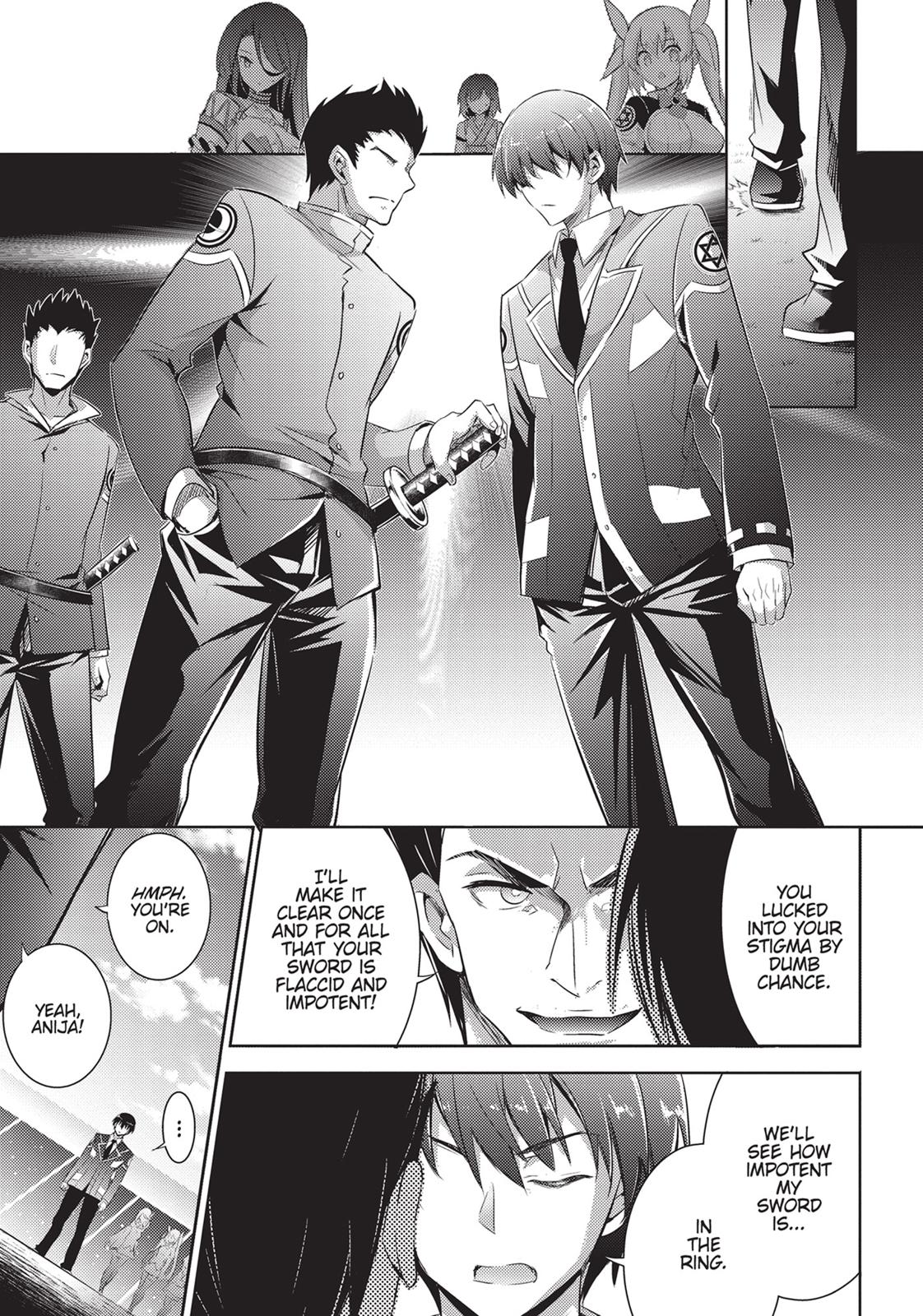 Magika no Kenshi to Shoukan Maou Chapter 54 page 7 - Chapter 54