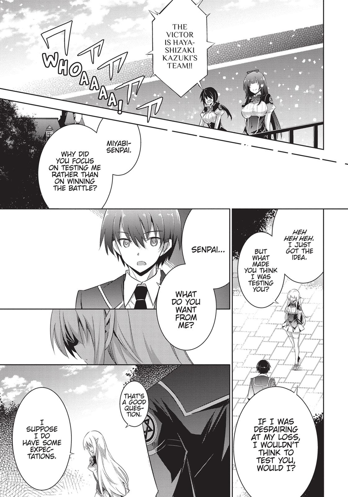 Magika no Kenshi to Shoukan Maou Chapter 55 page 21 - Chapter 55