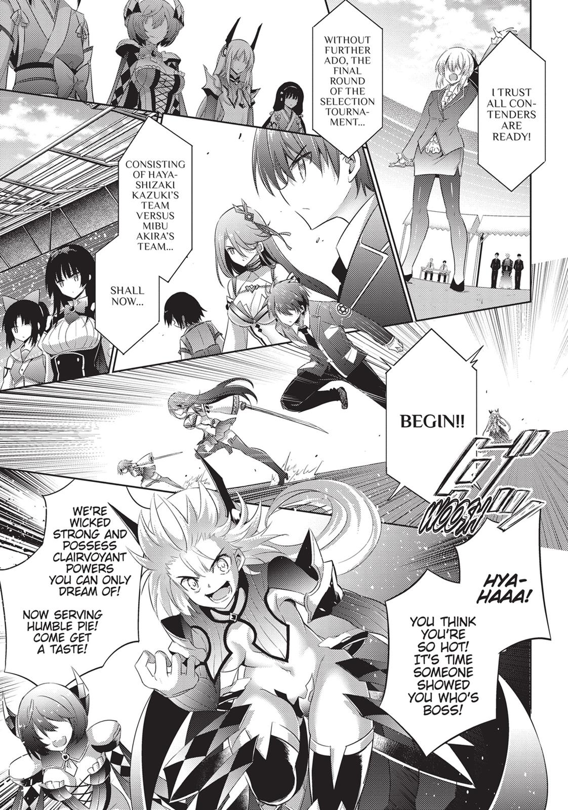 Magika no Kenshi to Shoukan Maou Chapter 57 page 11 - Chapter 57