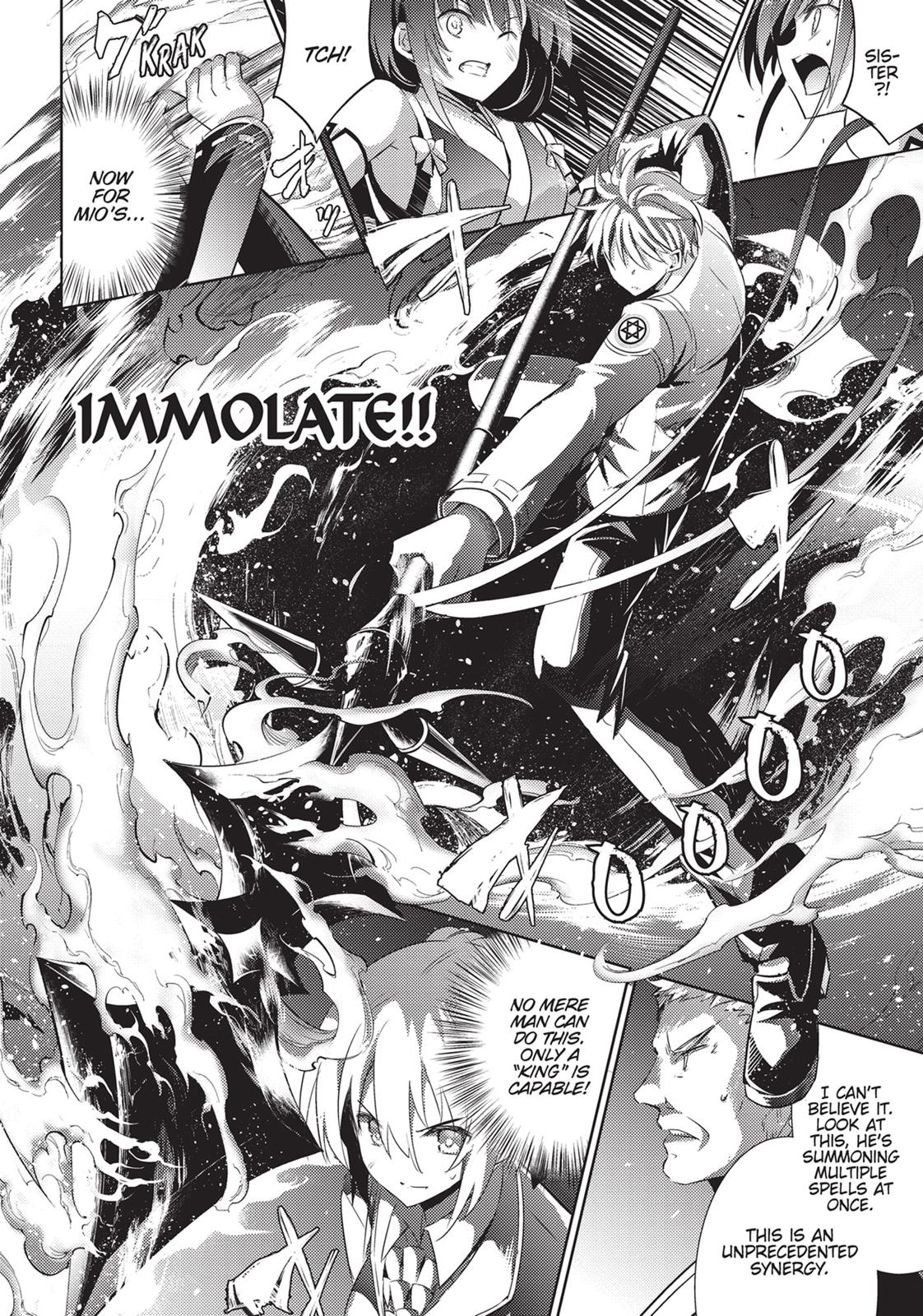 Magika no Kenshi to Shoukan Maou Chapter 57 page 18 - Chapter 57