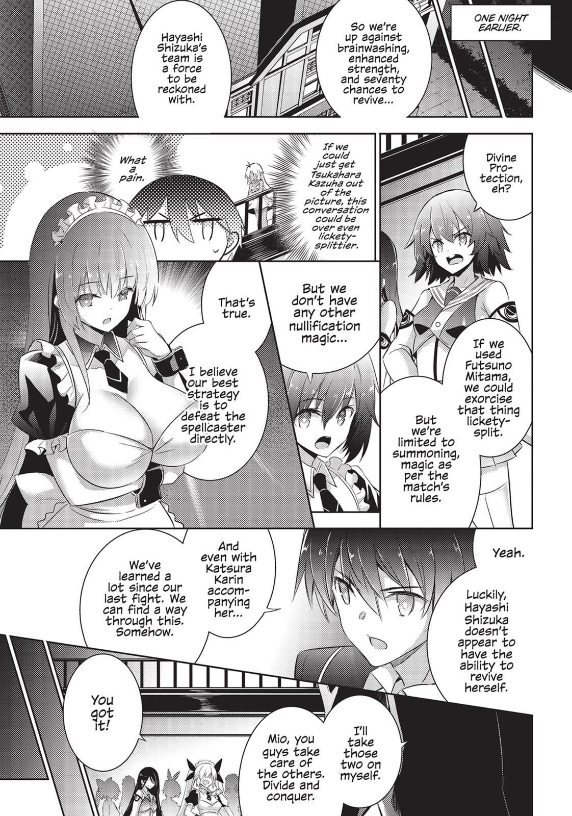 Magika no Kenshi to Shoukan Maou Chapter 57 page 7 - Chapter 57