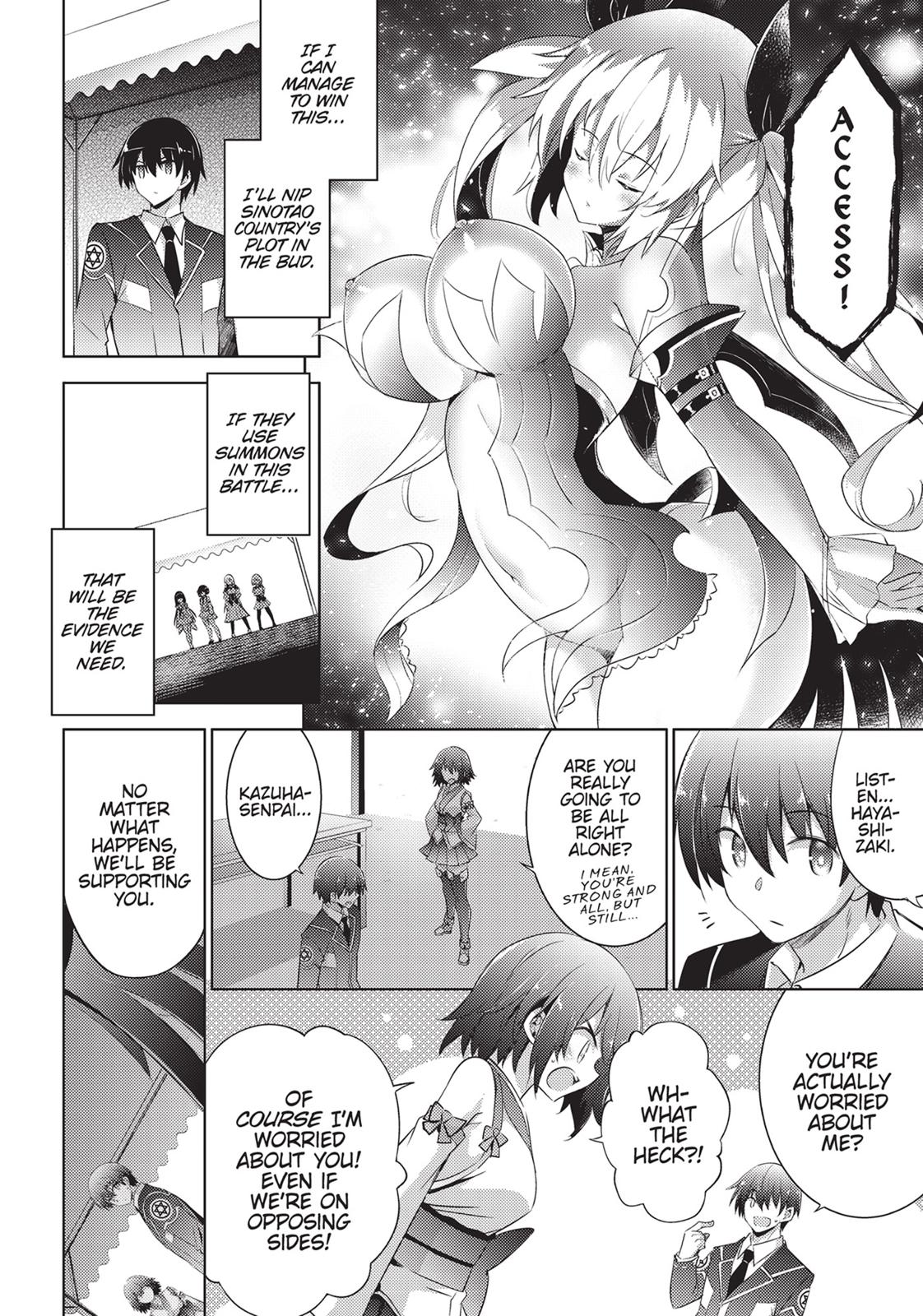 Magika no Kenshi to Shoukan Maou Chapter 57 page 8 - Chapter 57