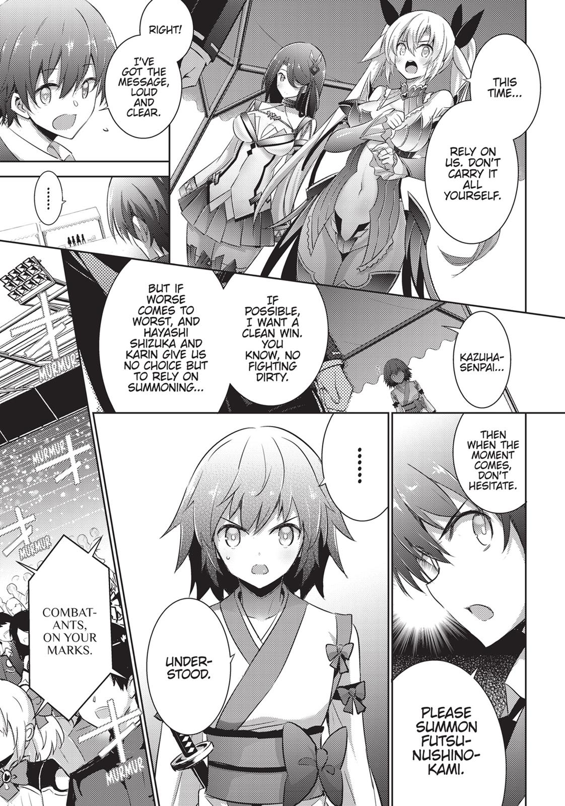 Magika no Kenshi to Shoukan Maou Chapter 57 page 9 - Chapter 57