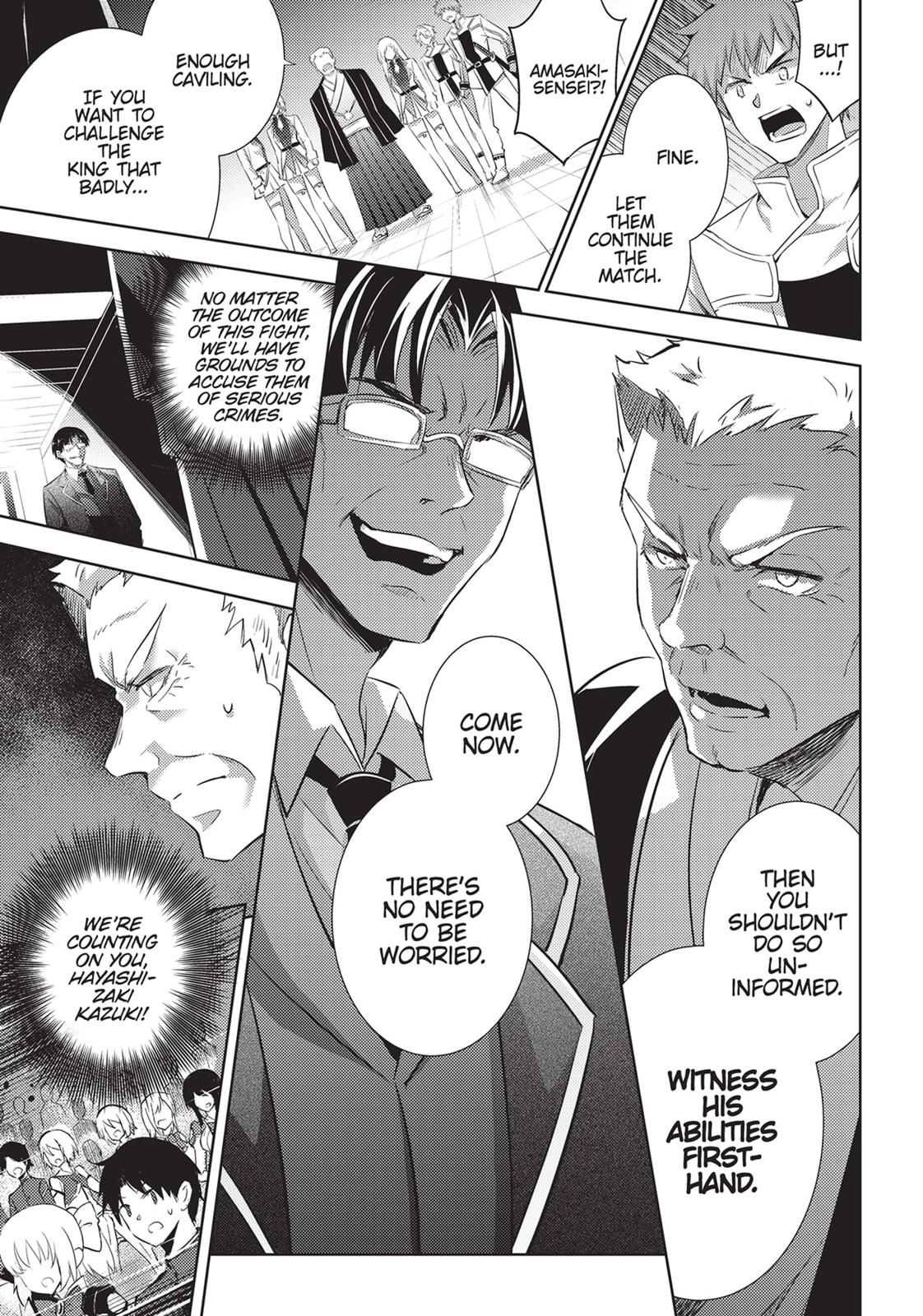 Magika no Kenshi to Shoukan Maou Chapter 58 page 10 - Chapter 58