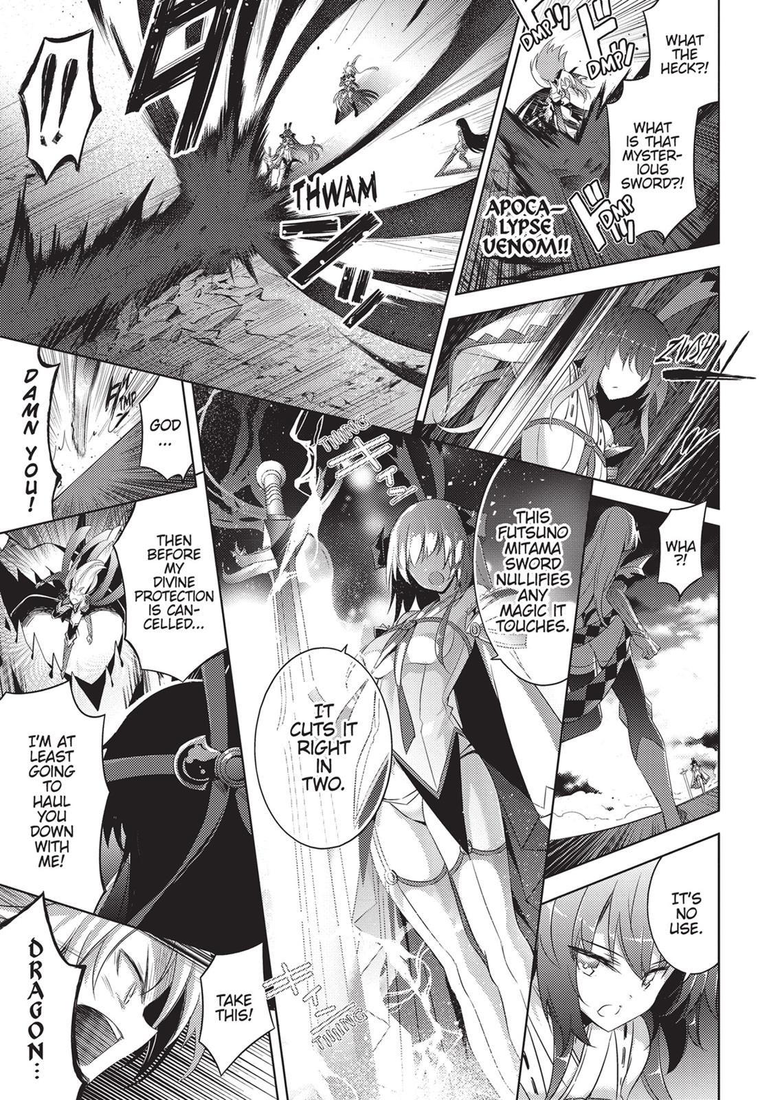 Magika no Kenshi to Shoukan Maou Chapter 58 page 13 - Chapter 58