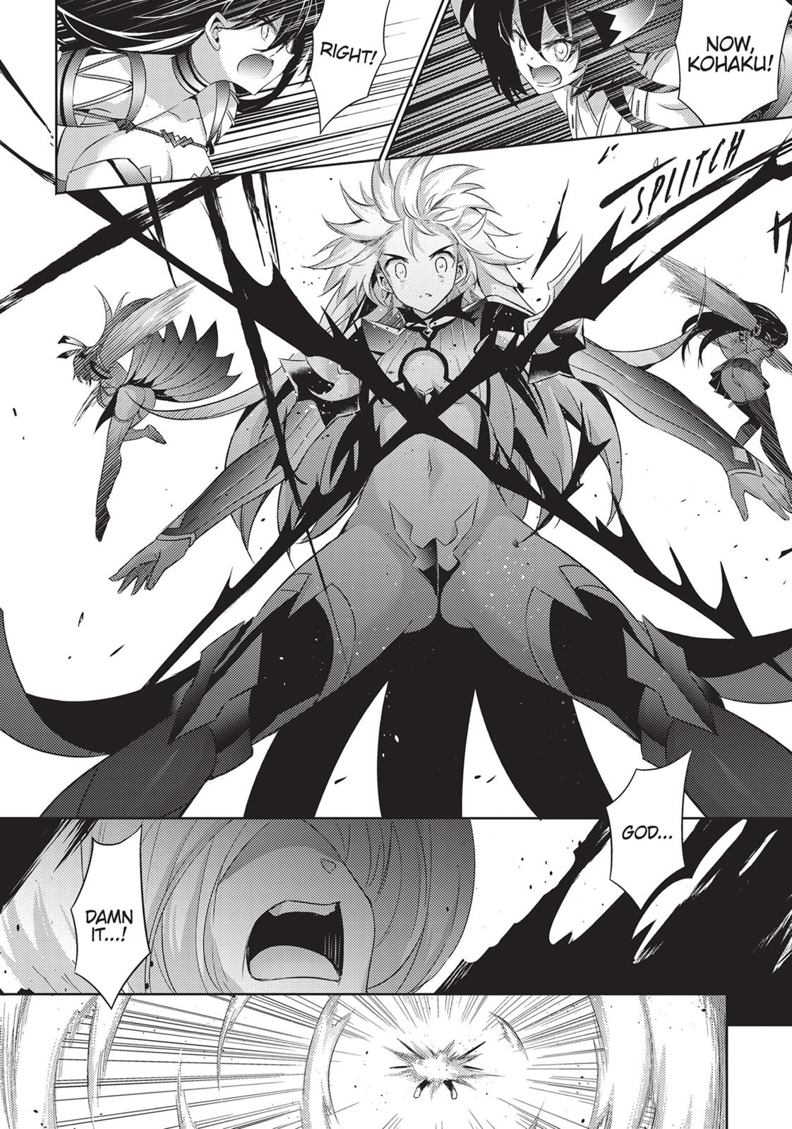 Magika no Kenshi to Shoukan Maou Chapter 58 page 14 - Chapter 58