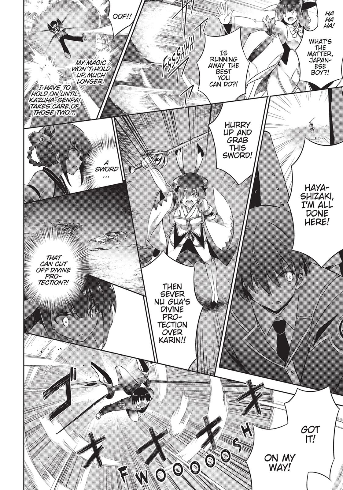 Magika no Kenshi to Shoukan Maou Chapter 58 page 16 - Chapter 58