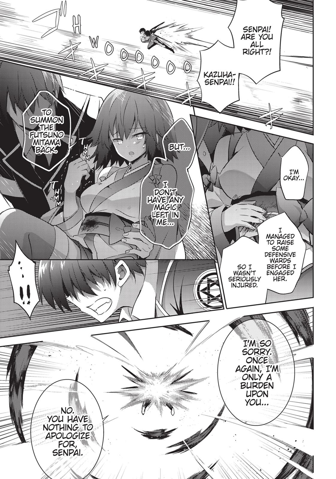 Magika no Kenshi to Shoukan Maou Chapter 58 page 21 - Chapter 58