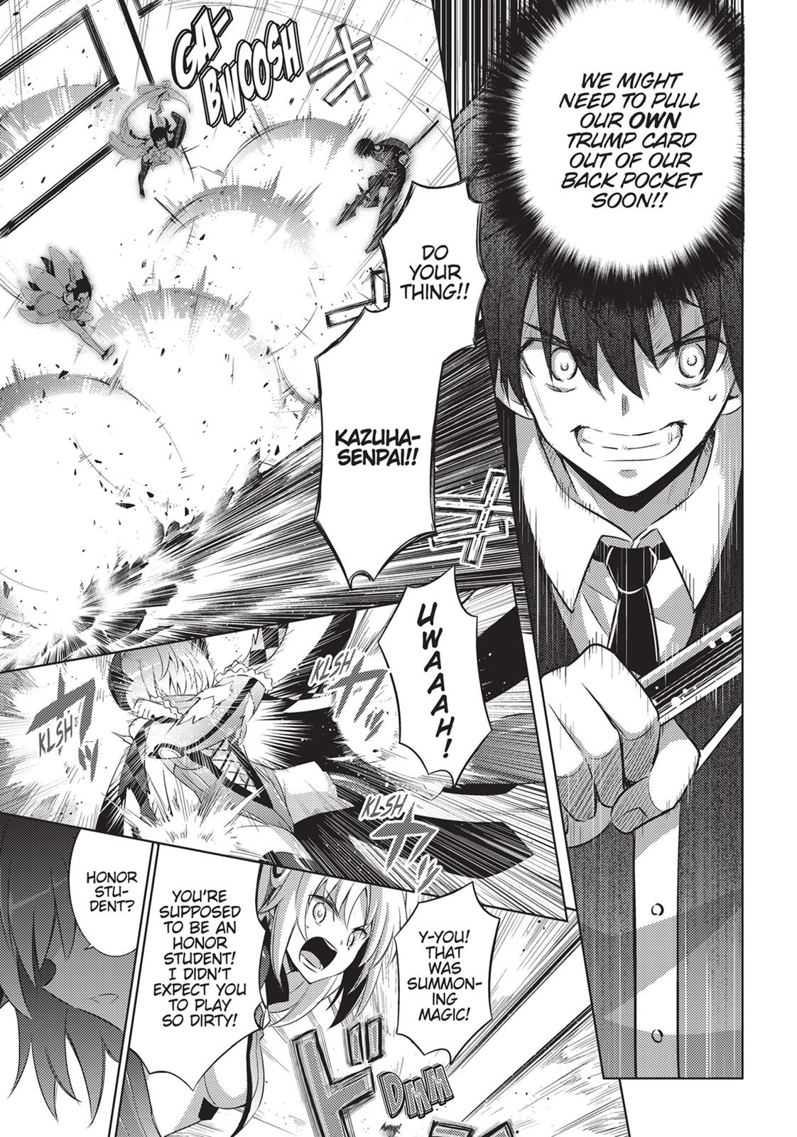 Magika no Kenshi to Shoukan Maou Chapter 58 page 6 - Chapter 58