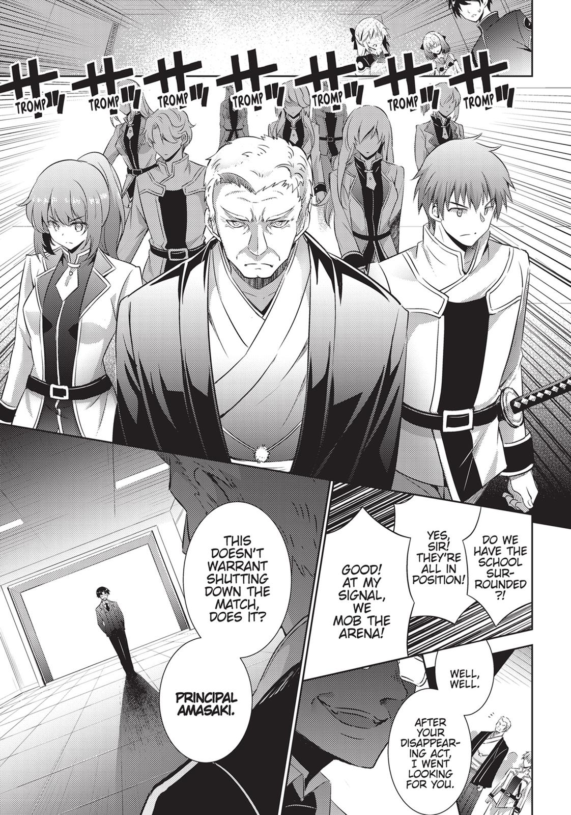 Magika no Kenshi to Shoukan Maou Chapter 58 page 8 - Chapter 58