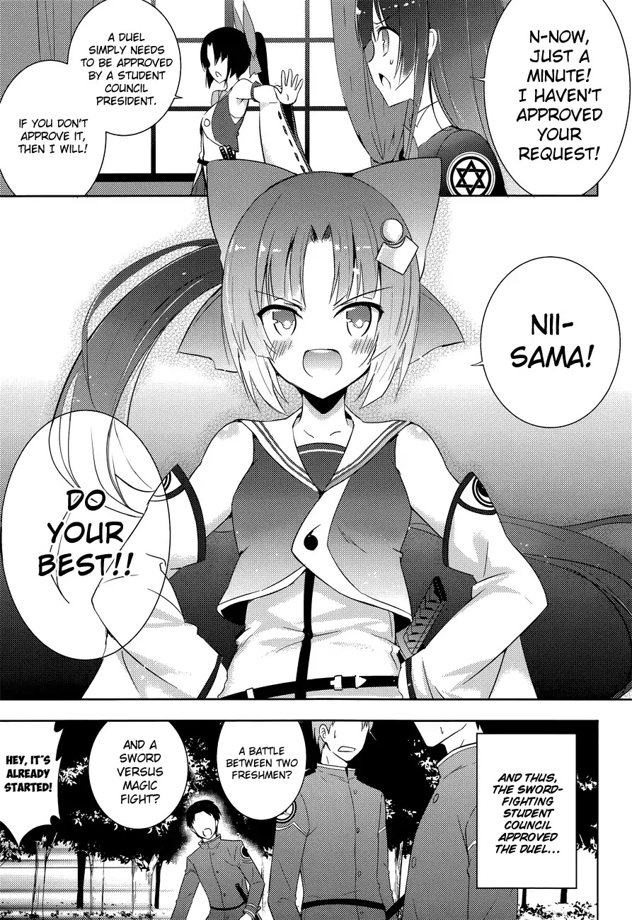 Magika no Kenshi to Shoukan Maou Chapter 6 page 9 - Chapter 6
