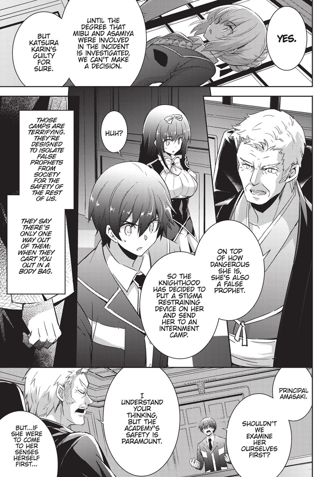 Magika no Kenshi to Shoukan Maou Chapter 60 page 3 - Chapter 60