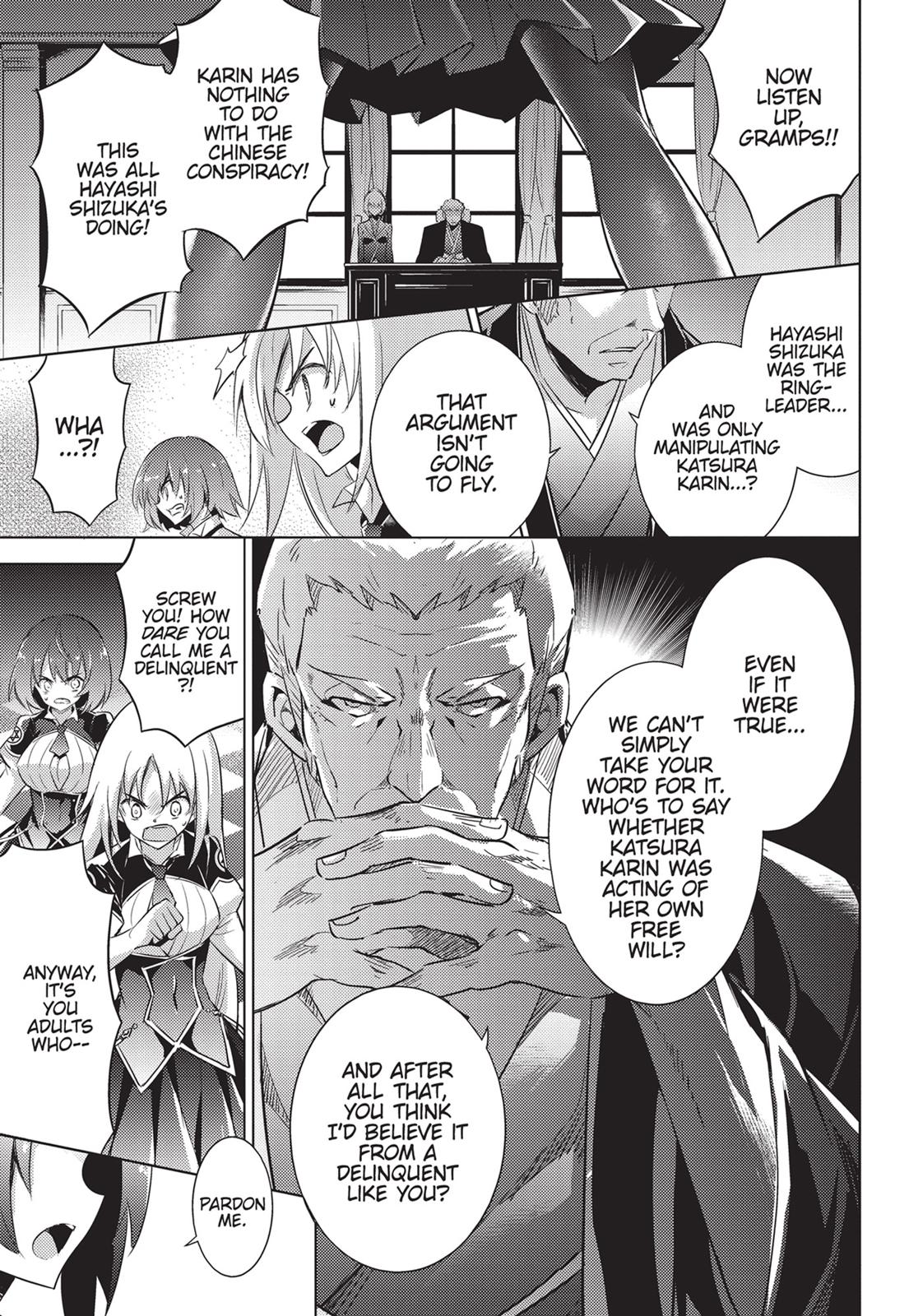 Magika no Kenshi to Shoukan Maou Chapter 60 page 5 - Chapter 60