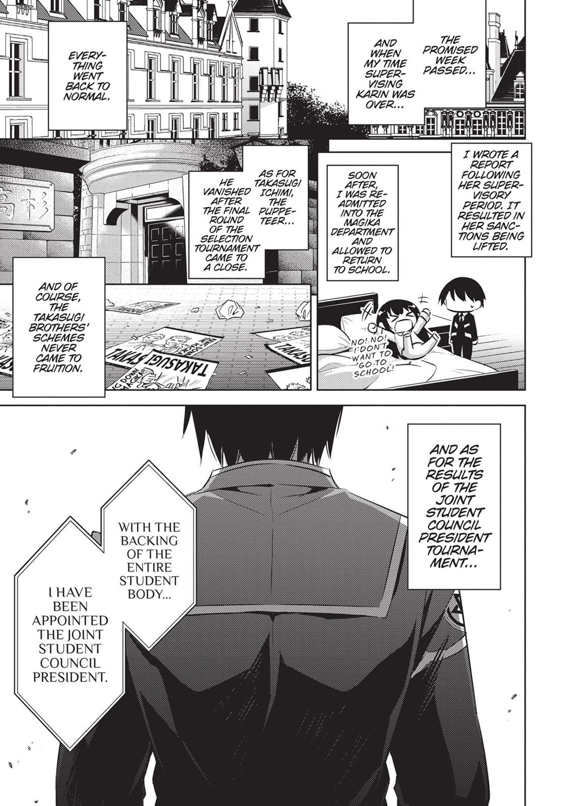 Magika no Kenshi to Shoukan Maou Chapter 61 page 19 - Chapter 61