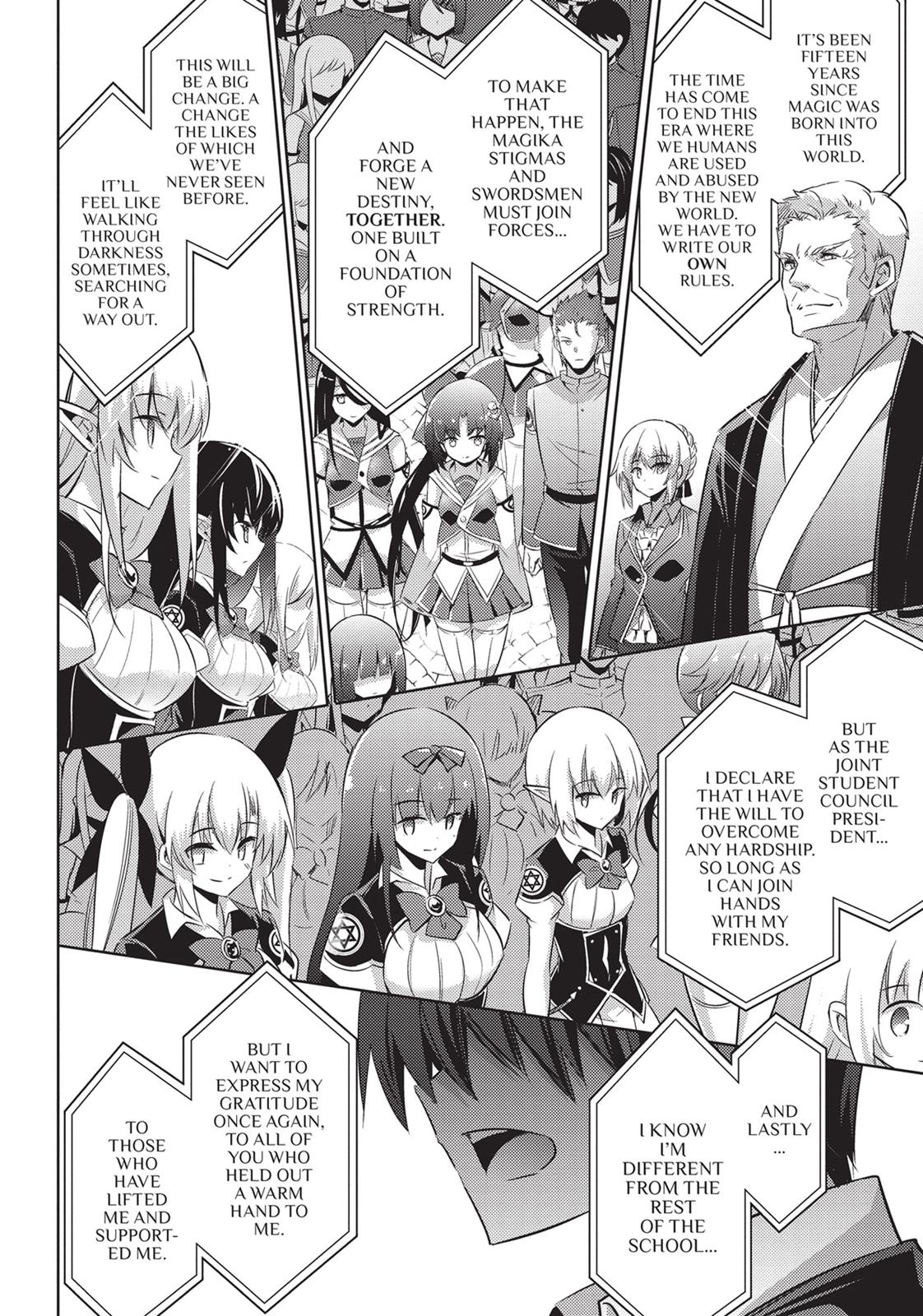 Magika no Kenshi to Shoukan Maou Chapter 61 page 20 - Chapter 61